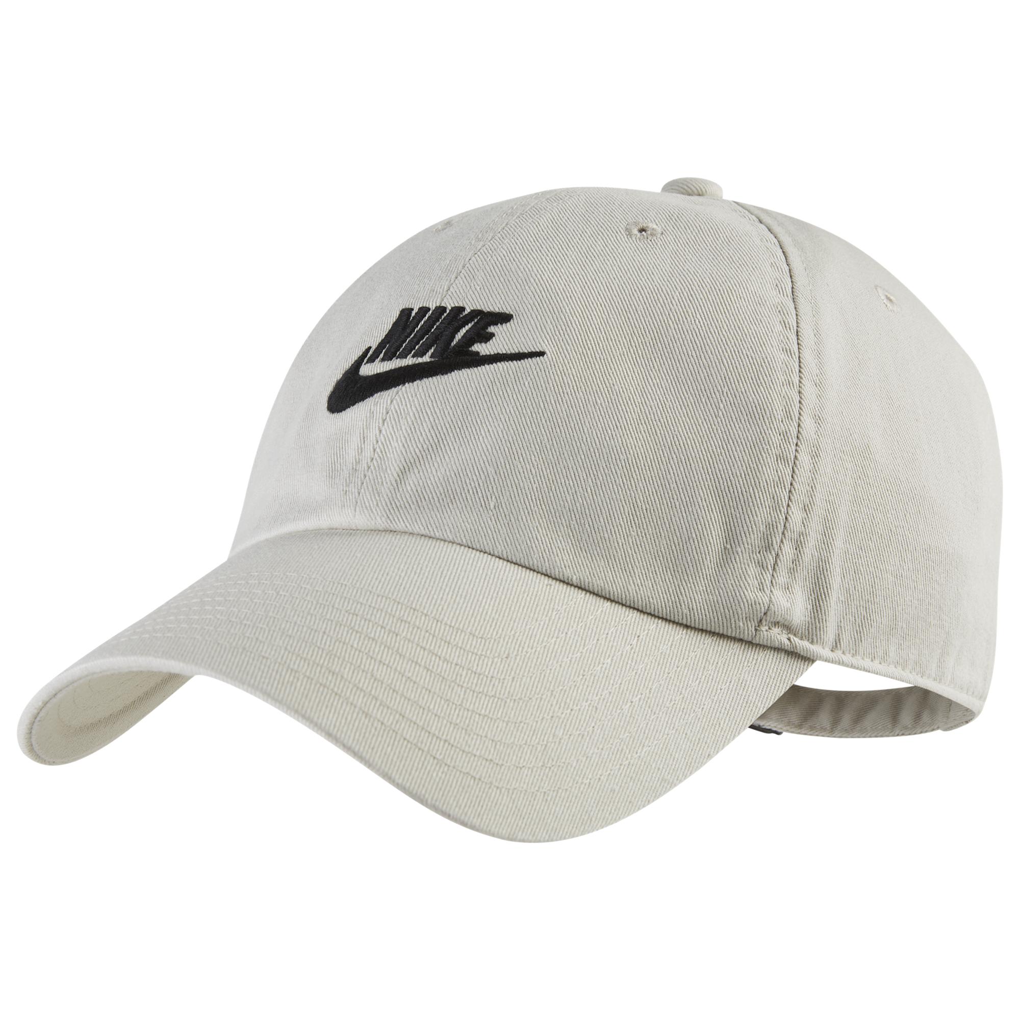 Nike Cotton H86 Futura Washed Cap in Light Bone/White (Gray) for Men - Lyst