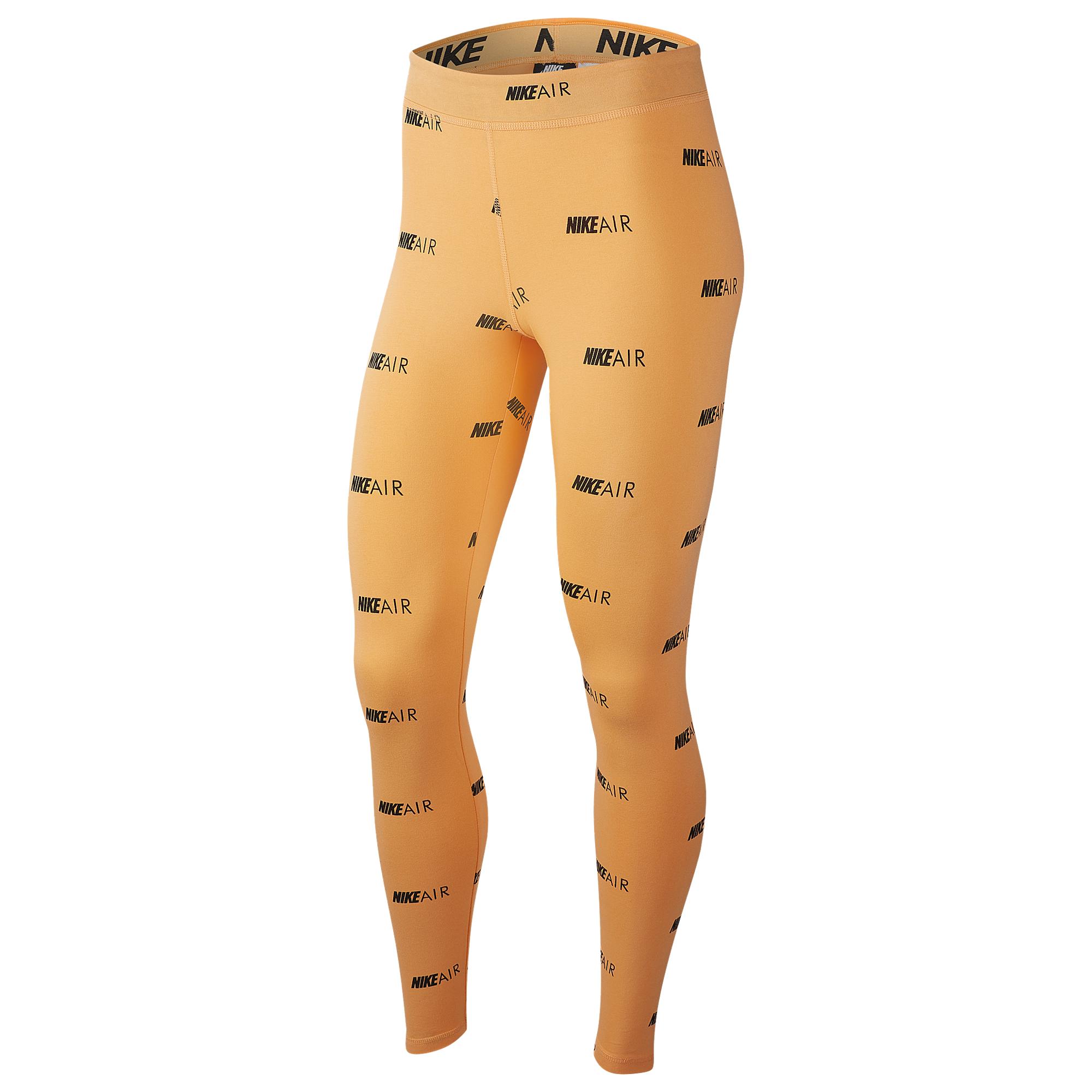 nike just do it leggings orange