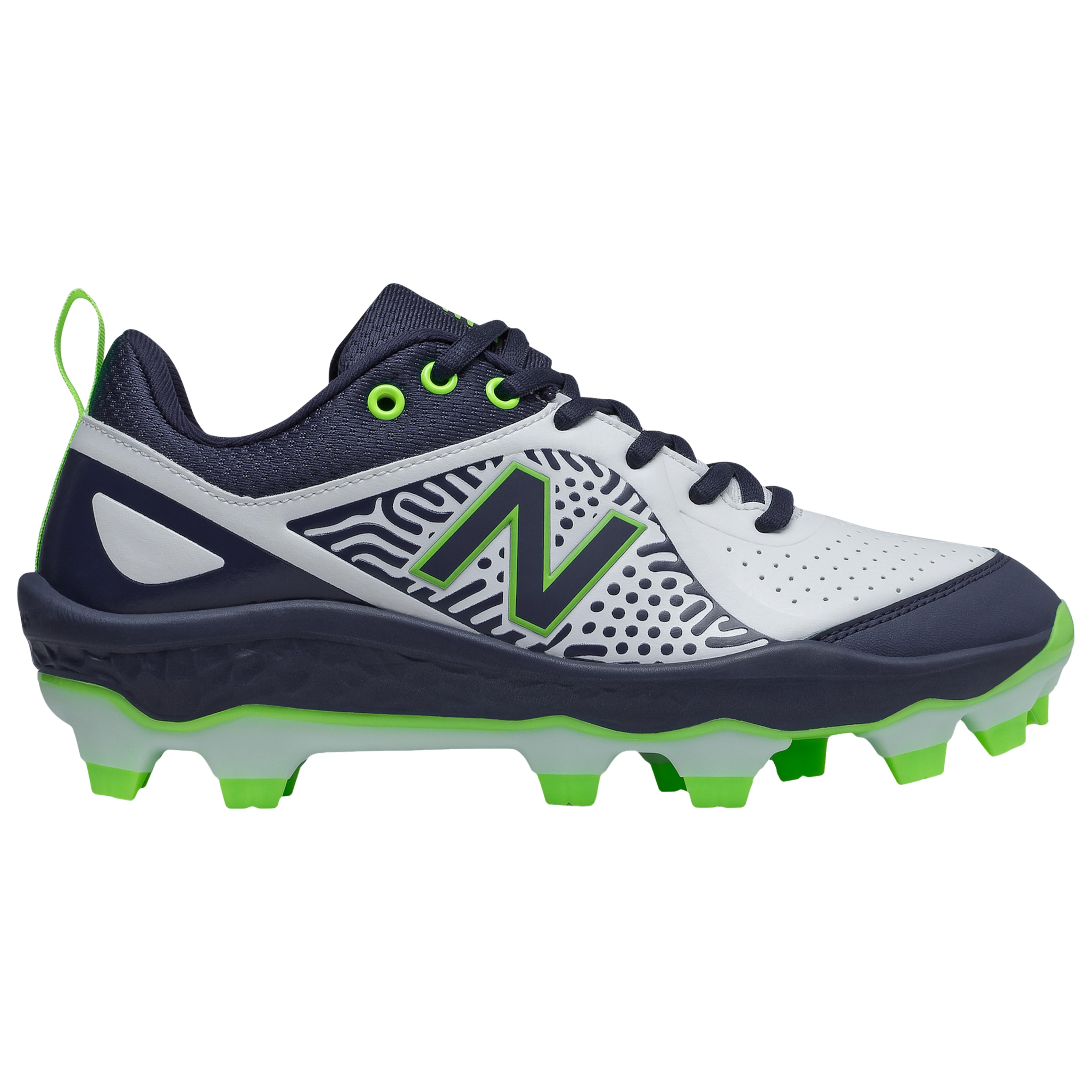 New Balance Synthetic Velov2 Tpu Low in Dark Blue/Lime/White (Blue) - Lyst
