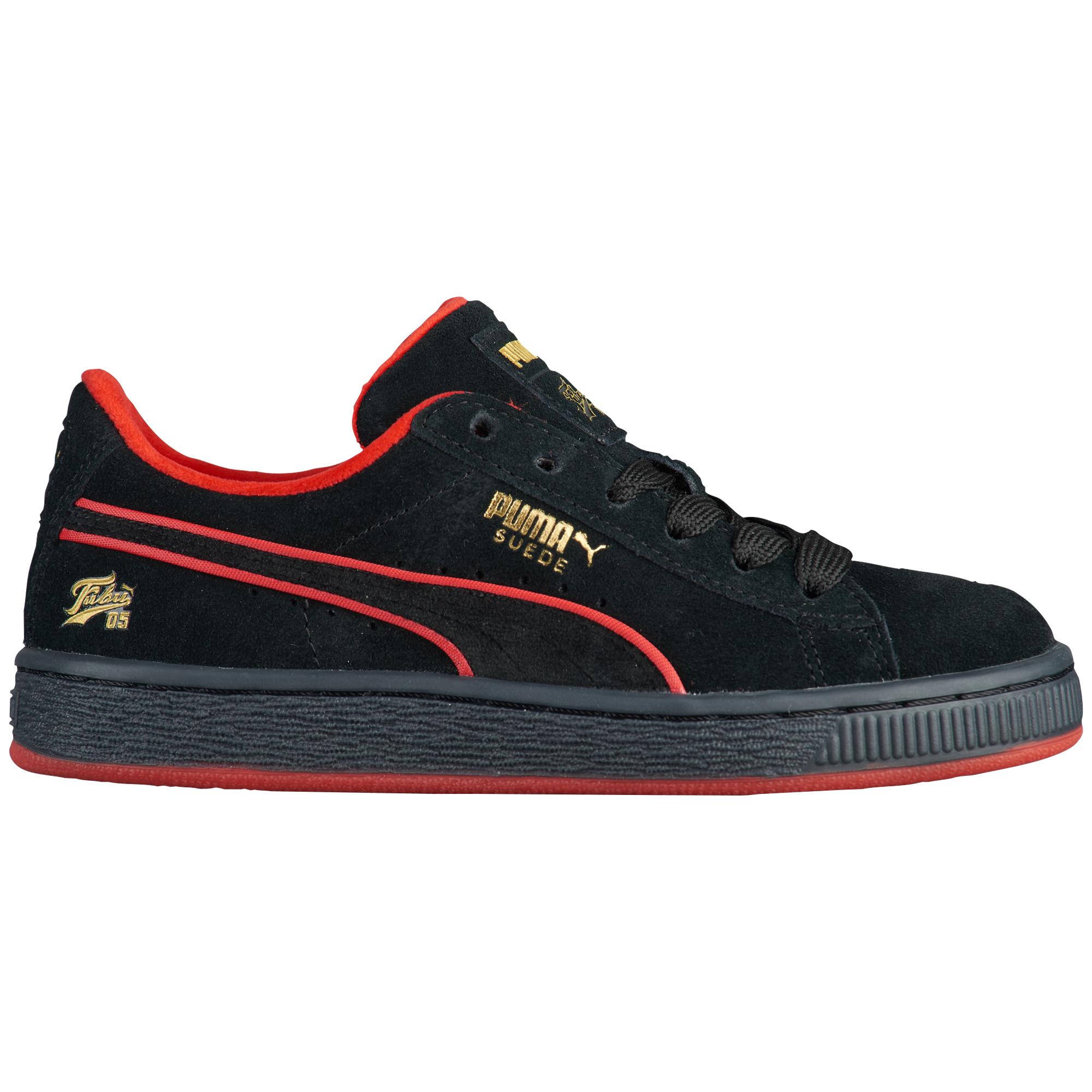 PUMA Suede Classic Basketball Shoes in Black for Men - Lyst