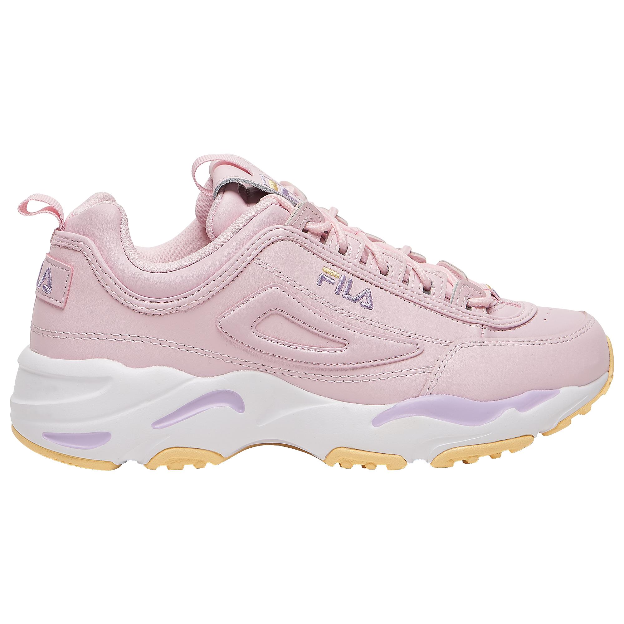 fila ray shoes pink