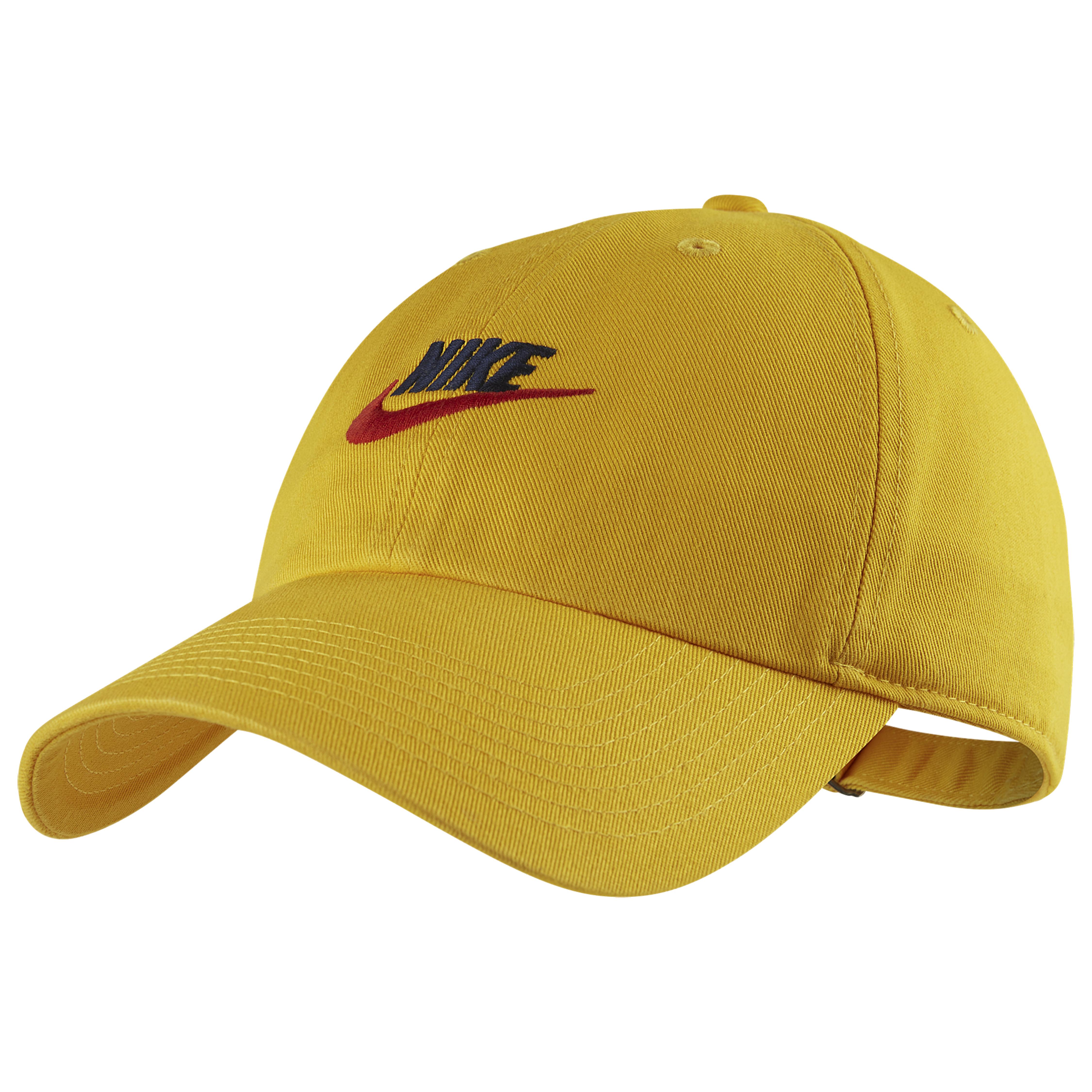 yellow nike cap