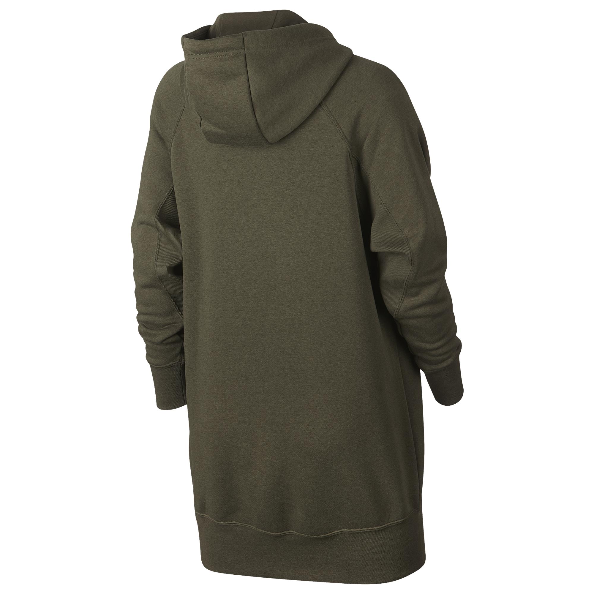 nike rally ribbed hoodie dress