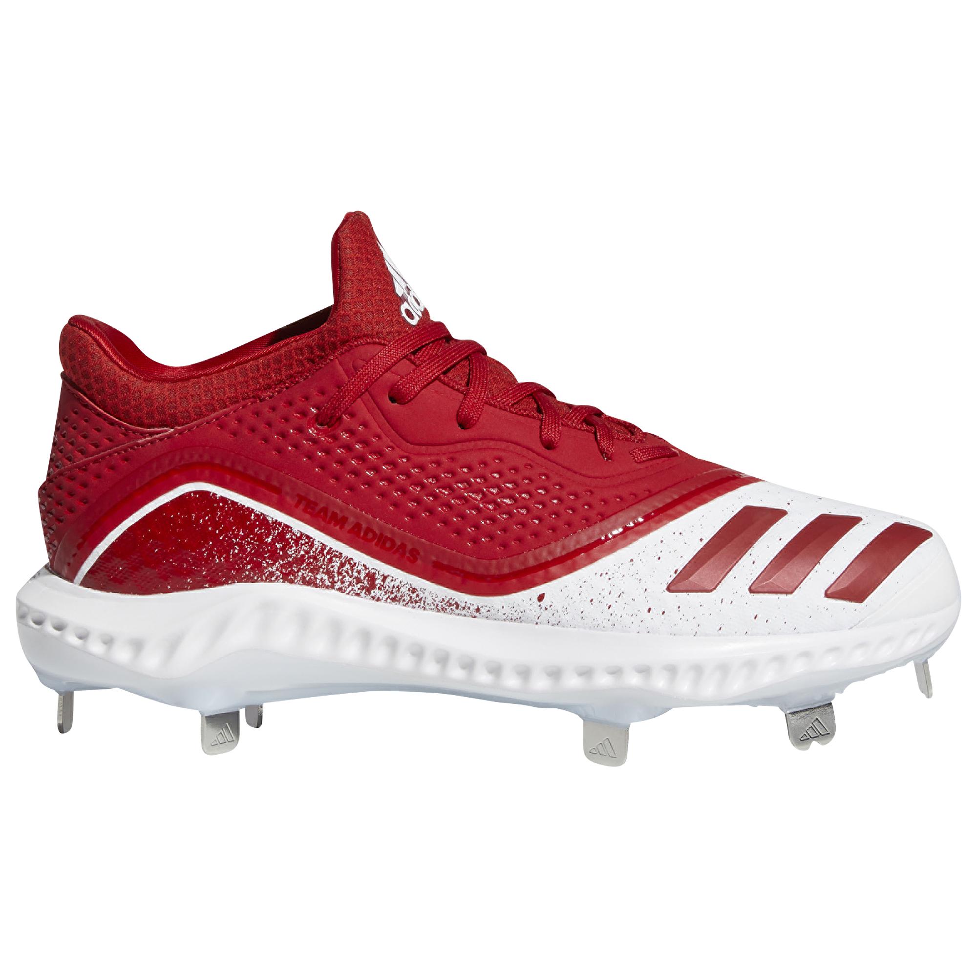 adidas red white and blue cleats