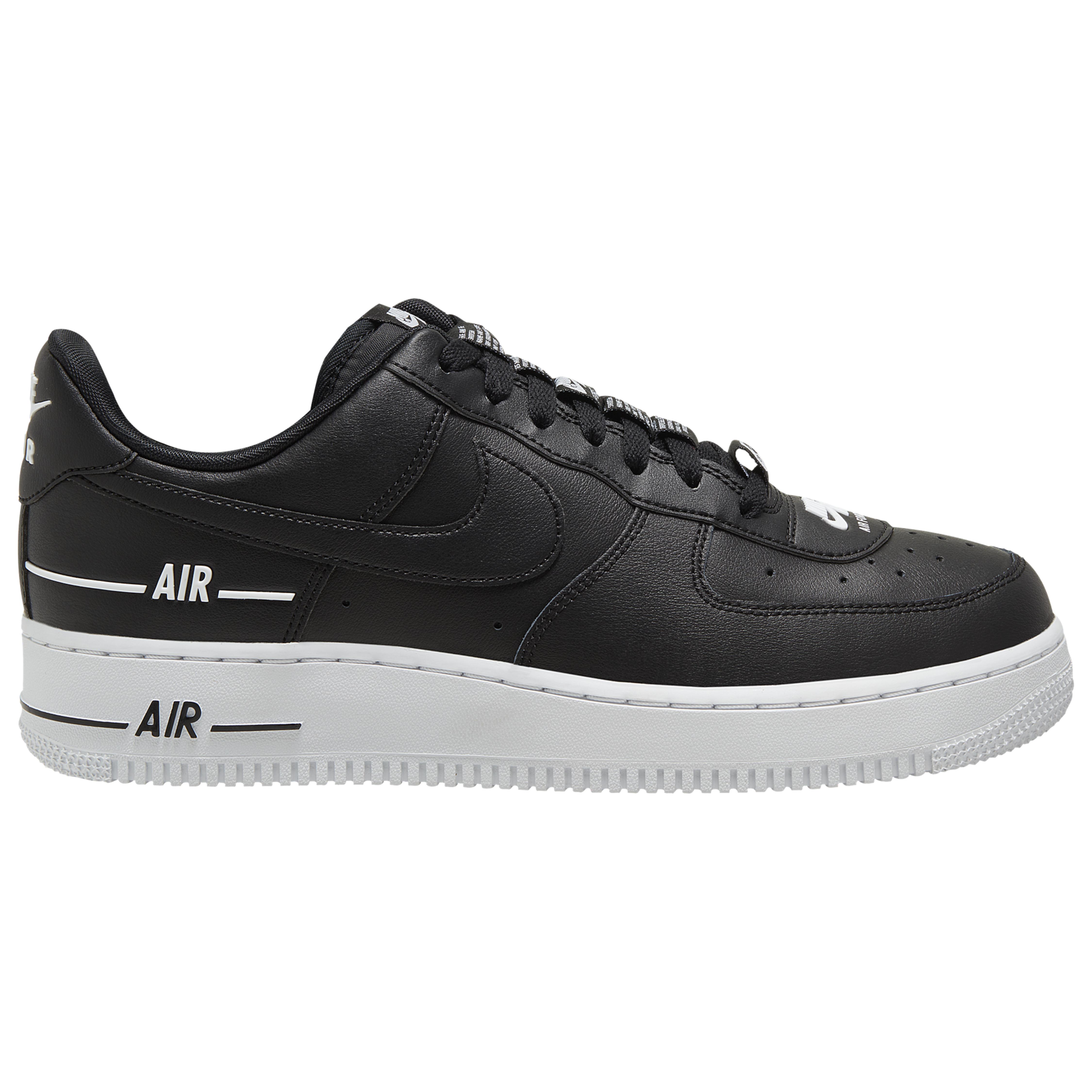black and white air force 1