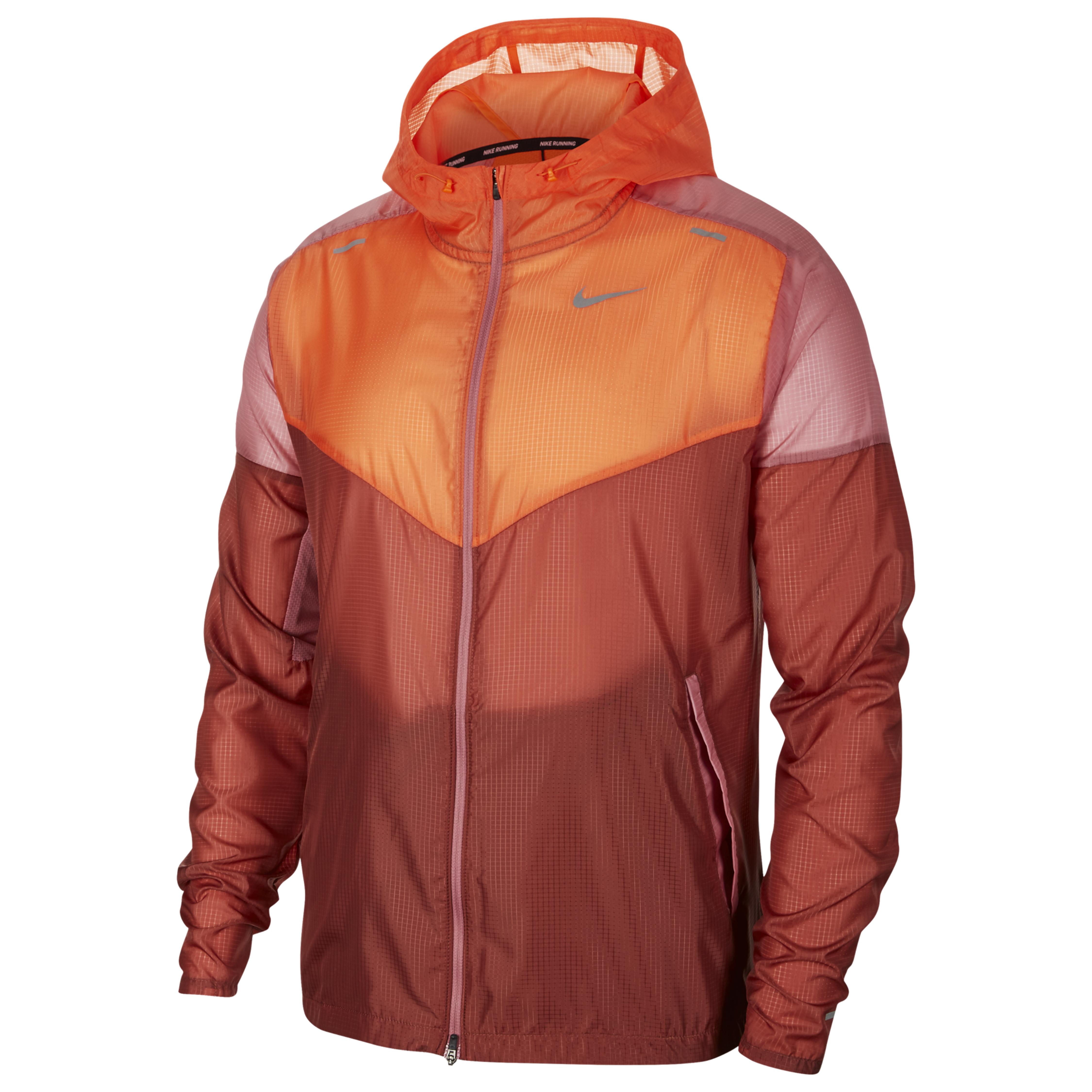 Nike Synthetic Windrunner Jacket in Red for Men - Lyst