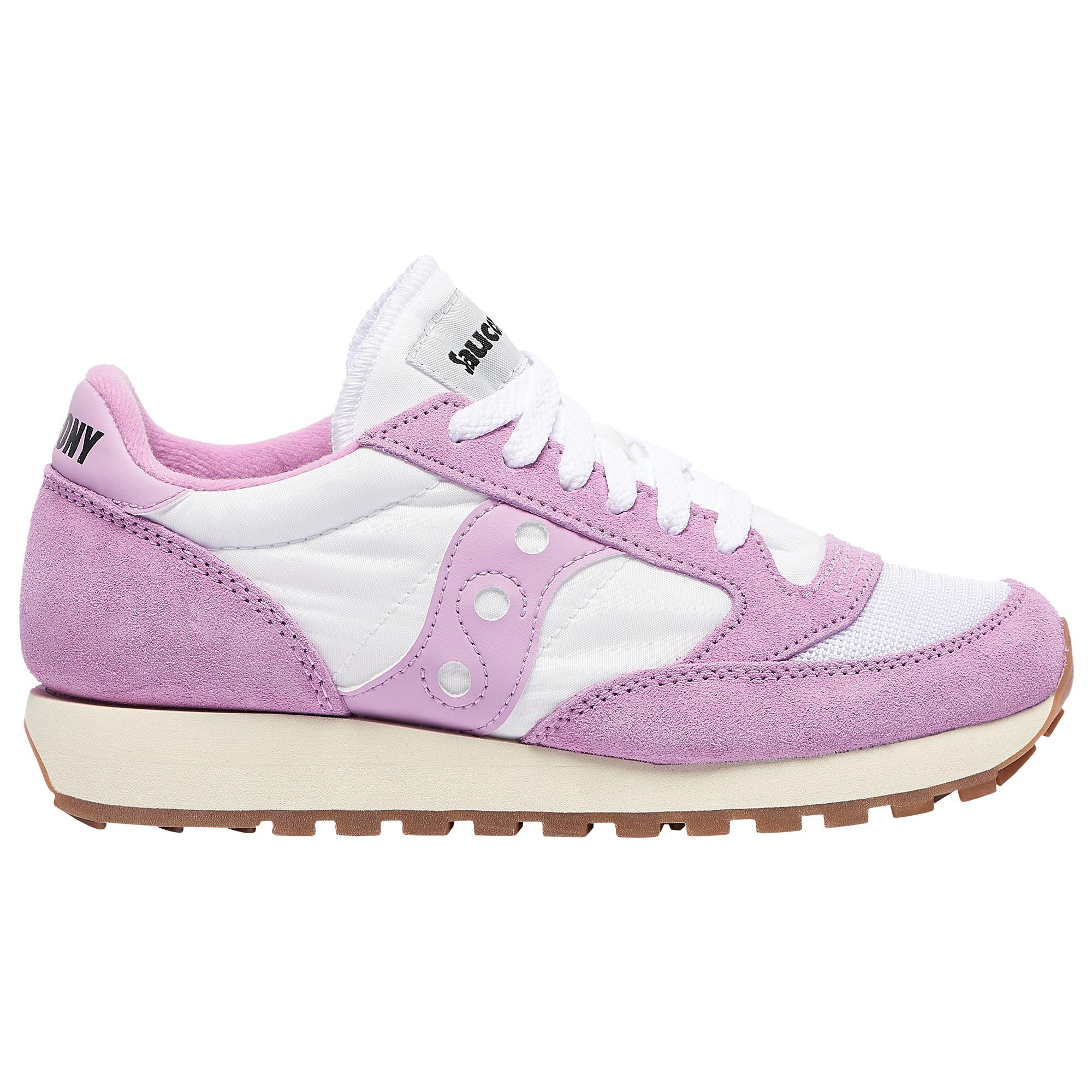 Saucony Synthetic Jazz Vintage Running Shoes in Purple/White (Purple) - Lyst