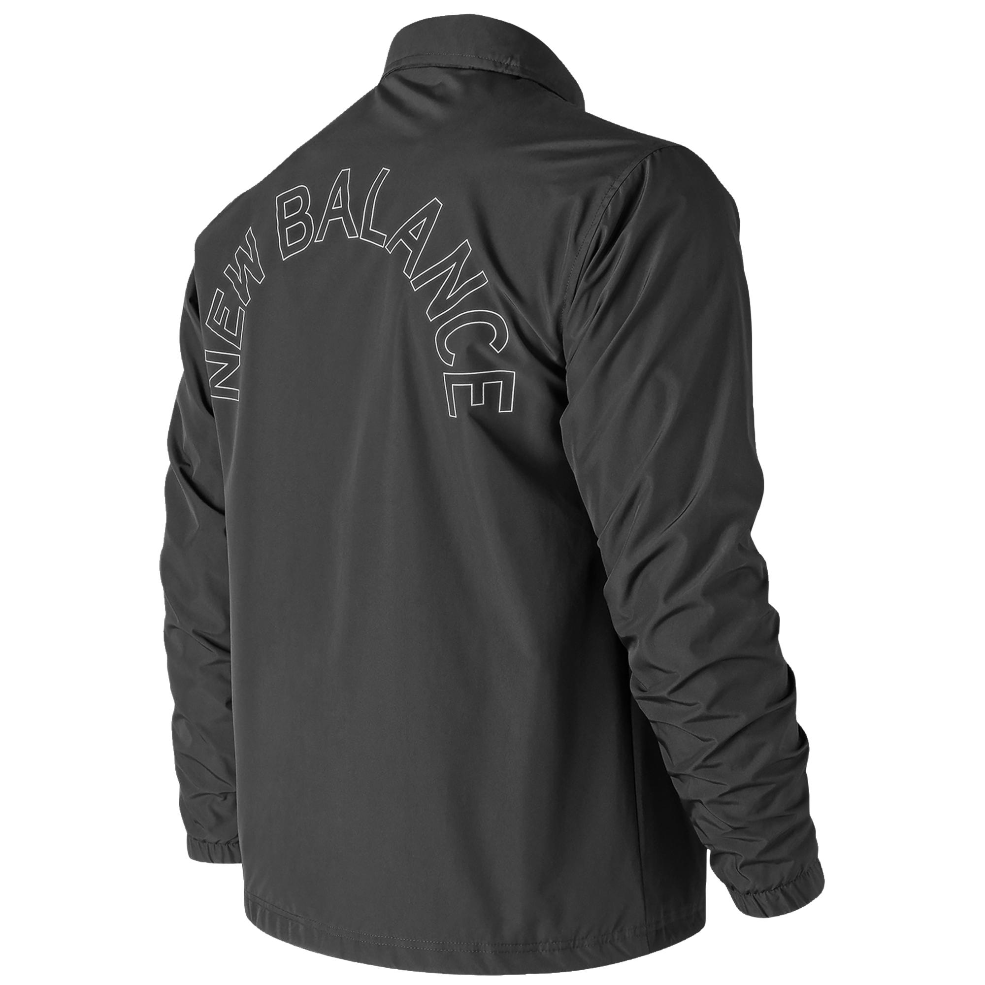 New Balance Synthetic Classic Coaches Jacket in Black for Men Lyst
