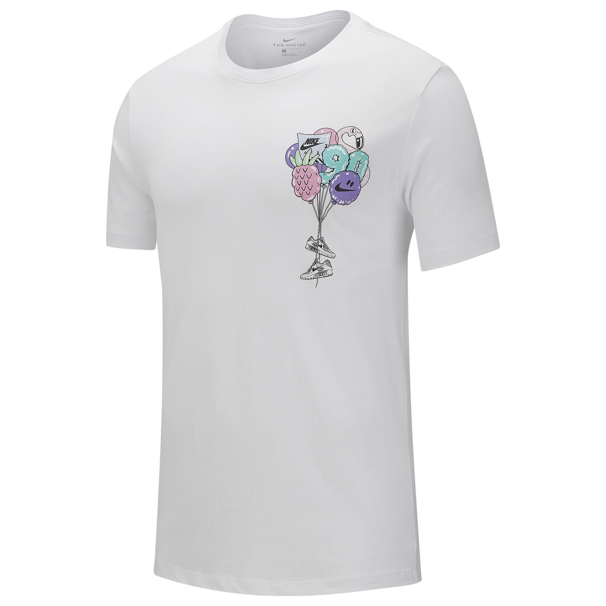 Nike Cotton Air Max Balloon T-shirt in White for Men - Lyst