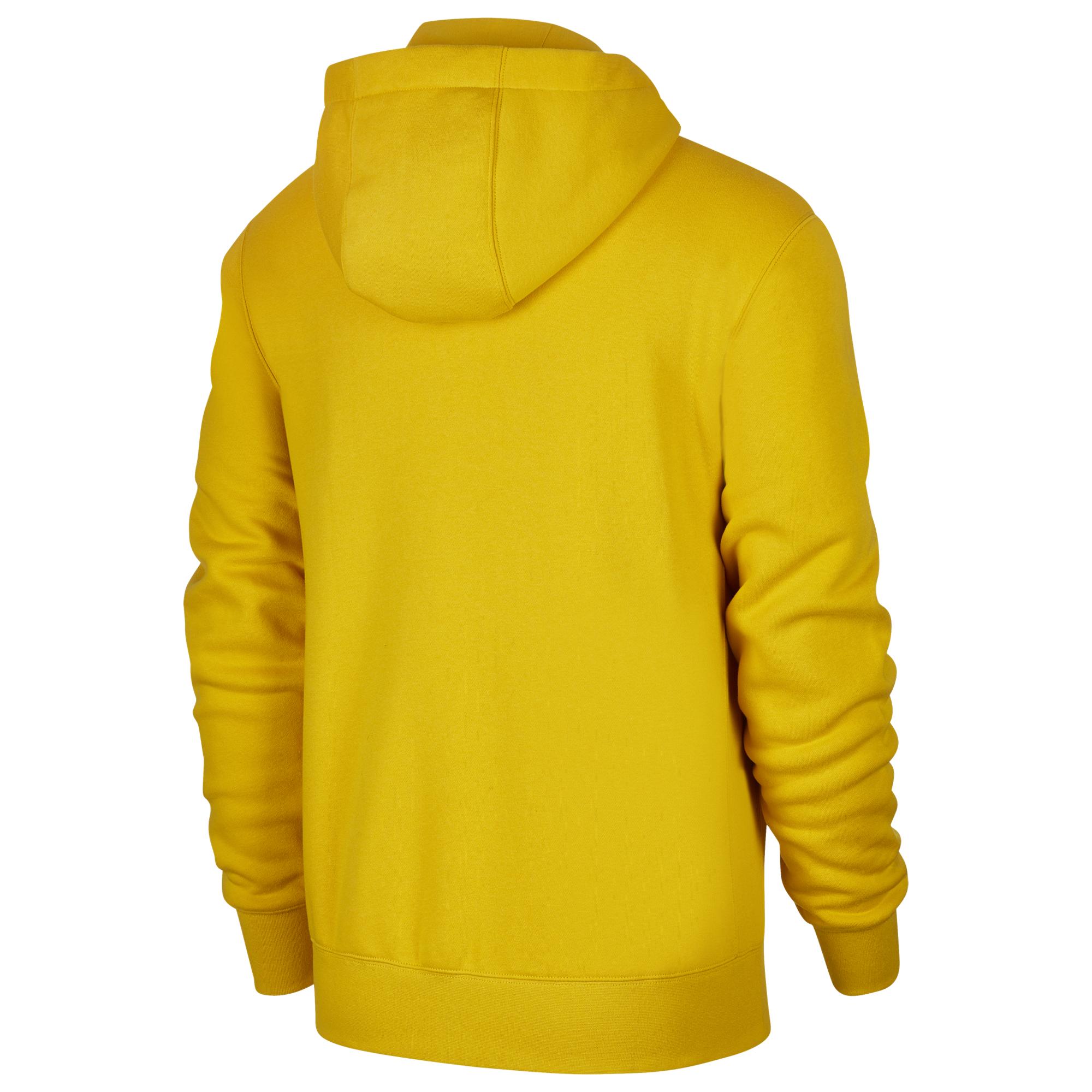 yellow zip up