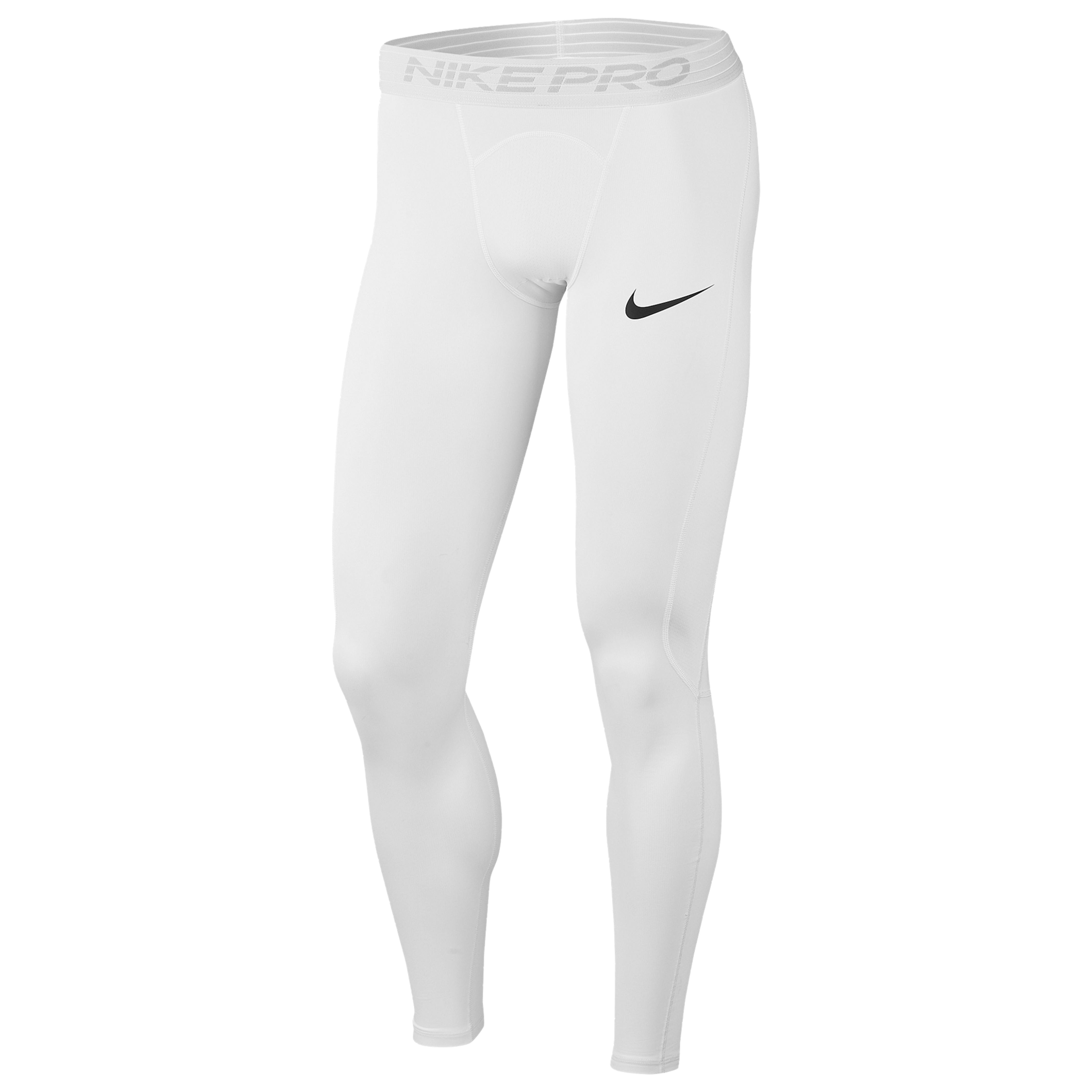 white nike compression pants