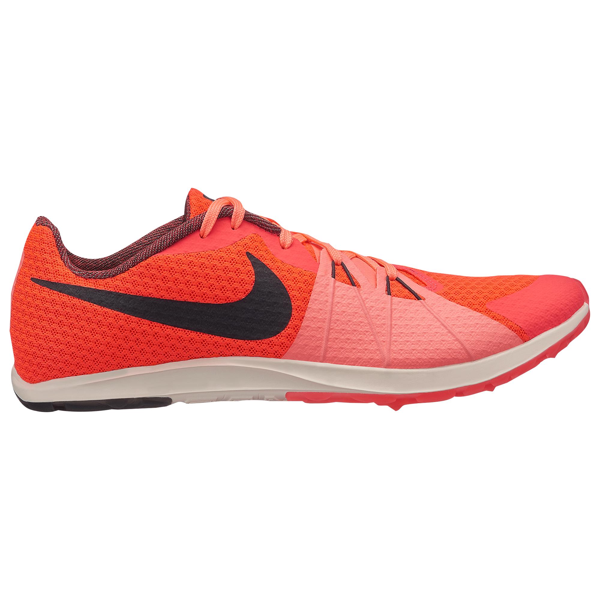 Nike Lace Zoom Rival Waffle Track Flats in Red - Lyst