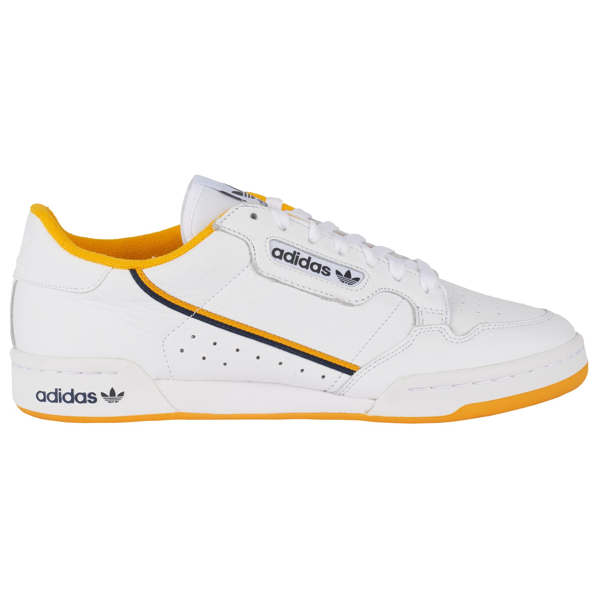 adidas continental 80 white gold
