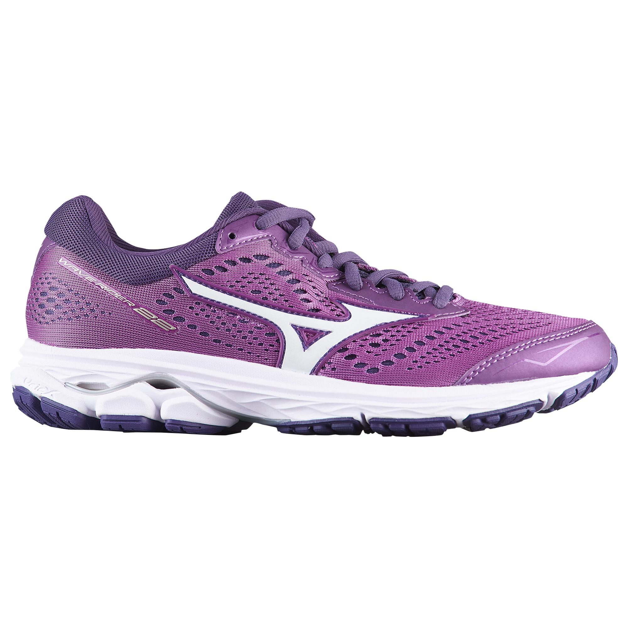 purple mizuno running shoes