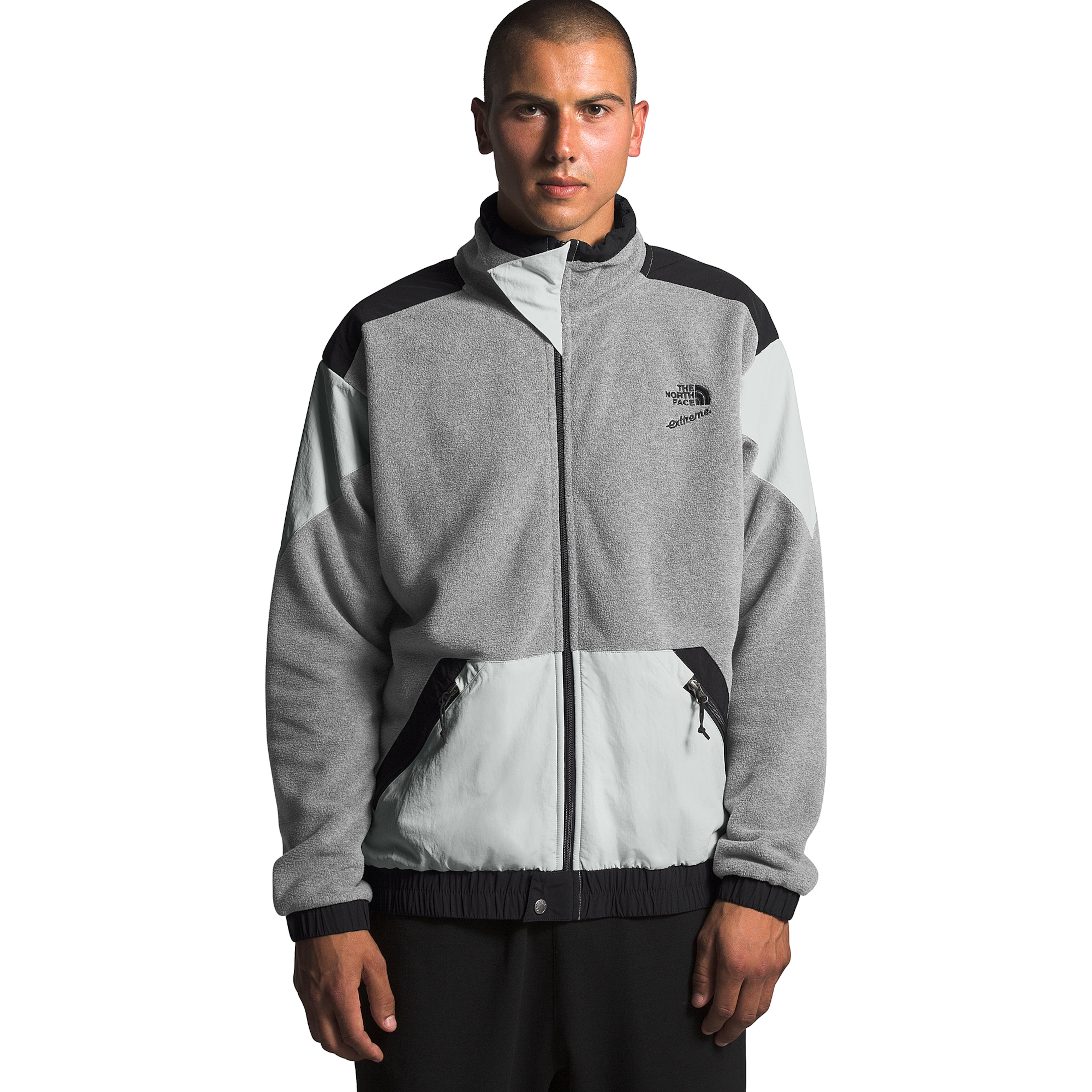 The North Face Extreme 2 Fullzip Fleece Jacket in Grey/Black (Gray