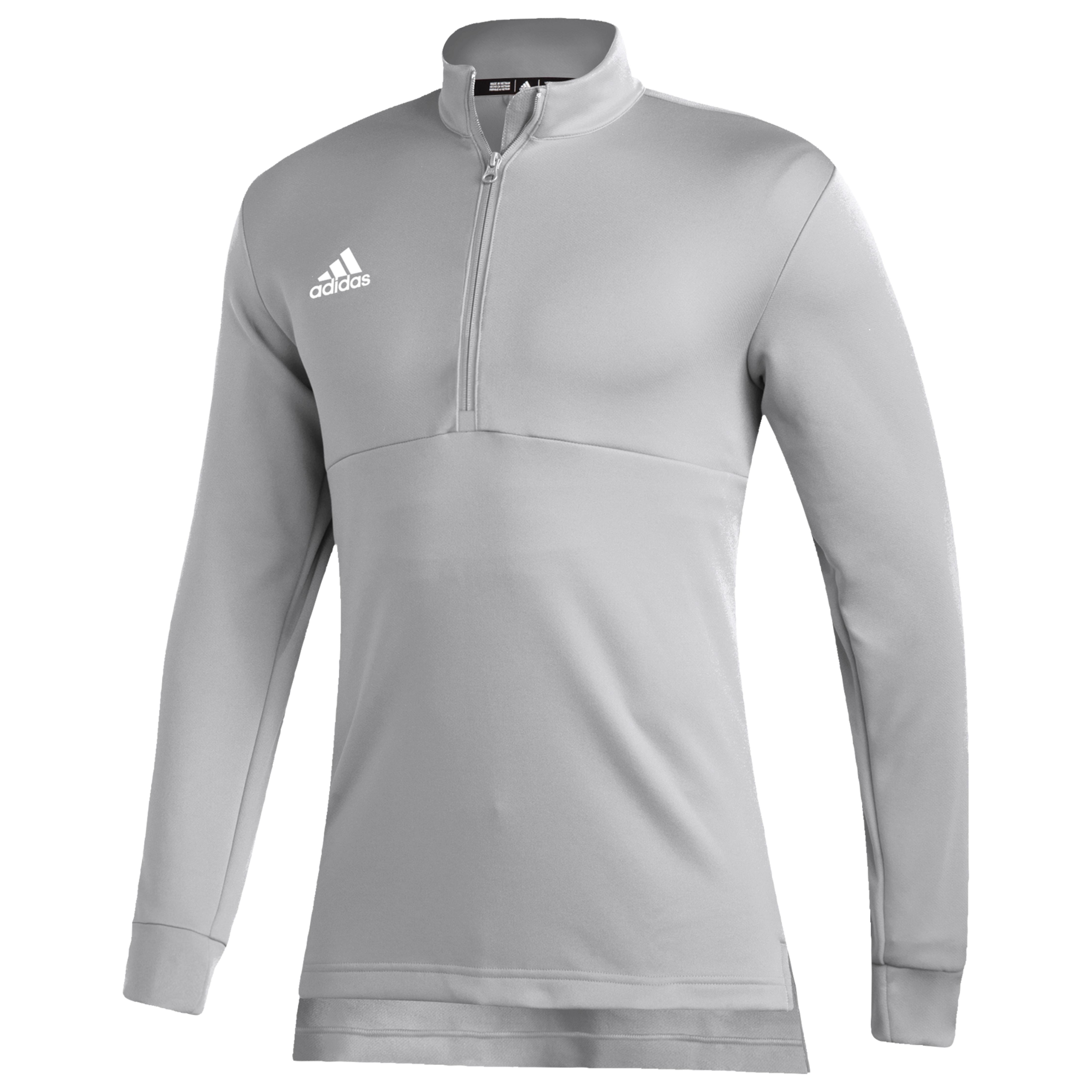adidas Synthetic Team Issue 1/4 Zip in Grey Two/White (Gray) for Men - Lyst