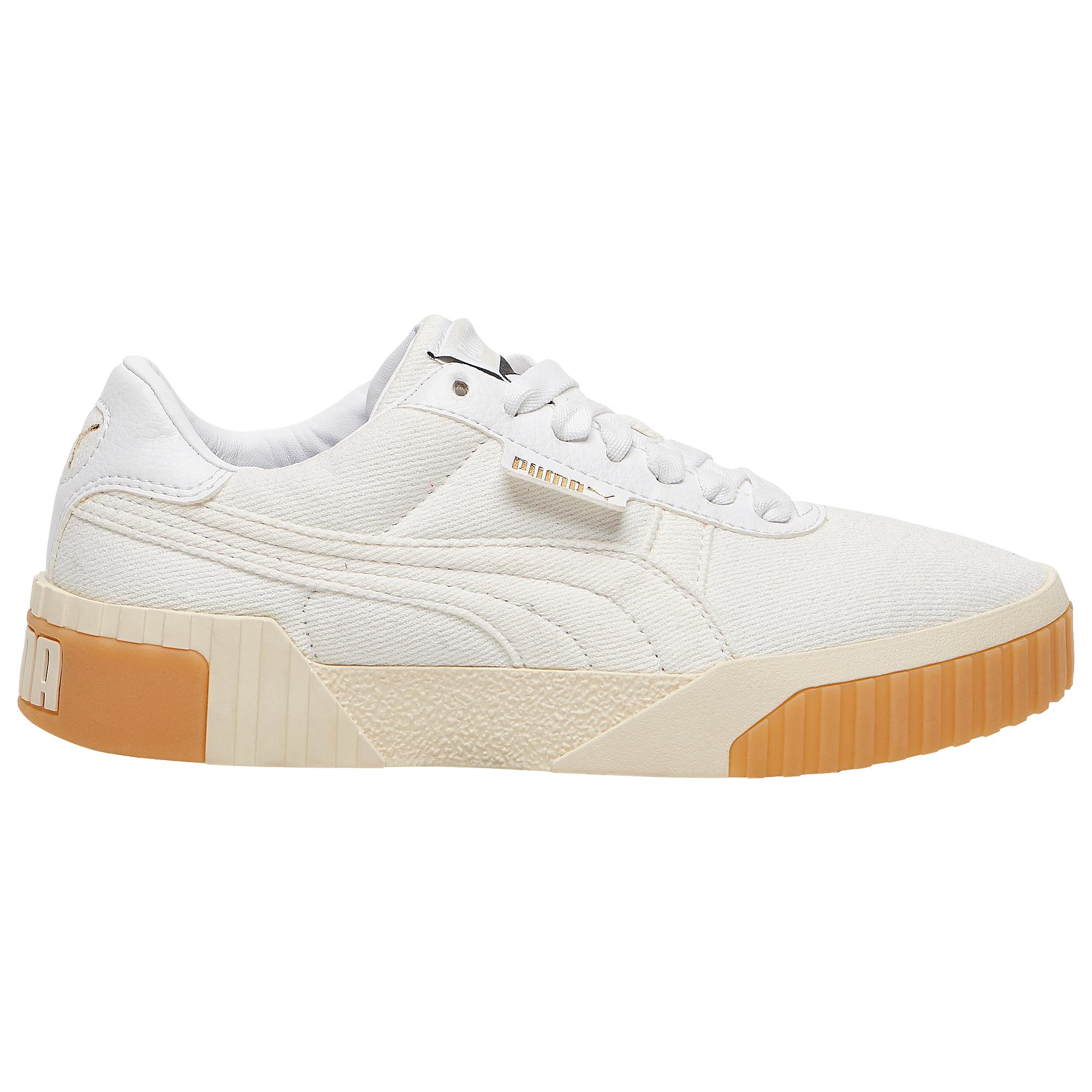 PUMA Canvas Cali Exotic Tennis Shoes in 