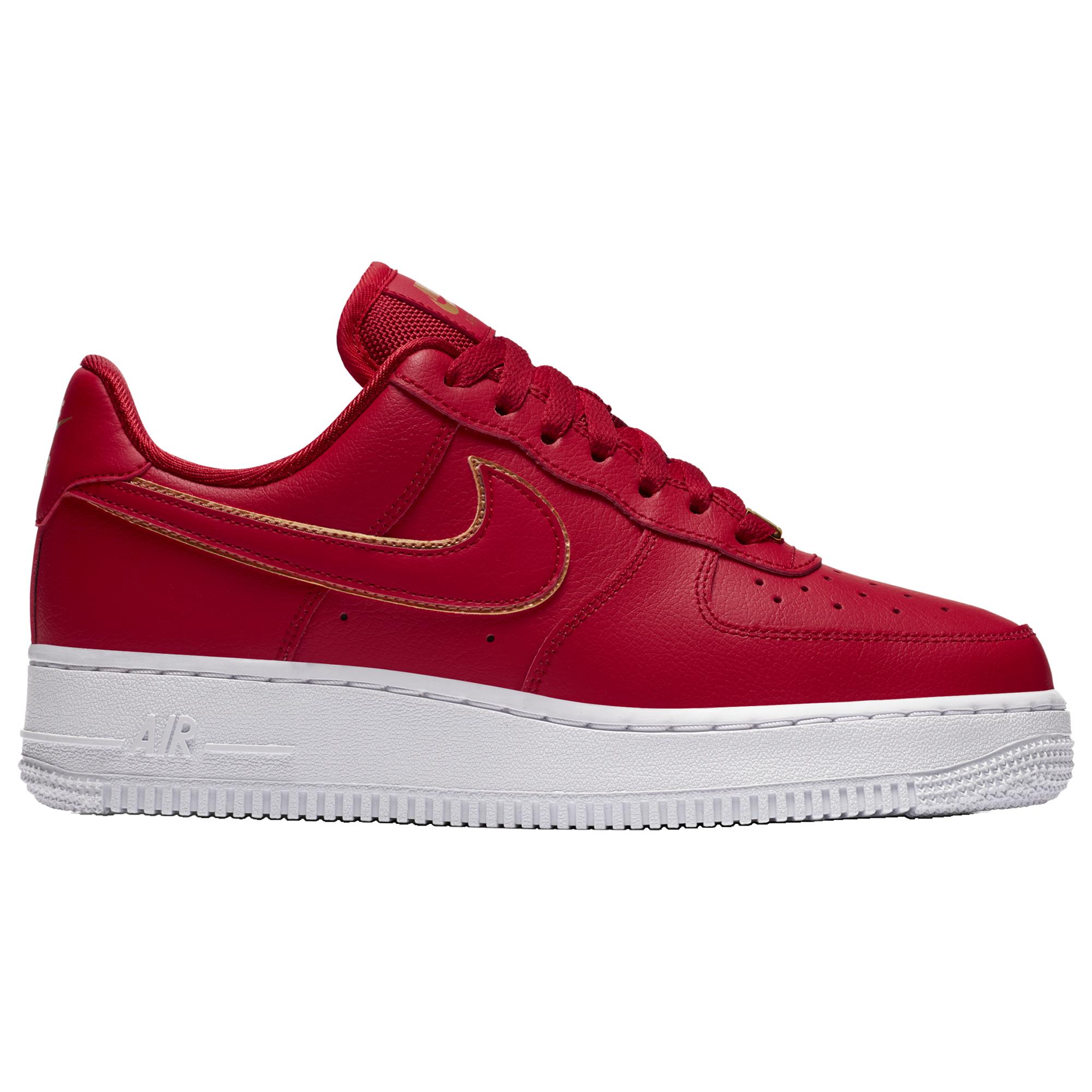 nike air force 1 07 red suede