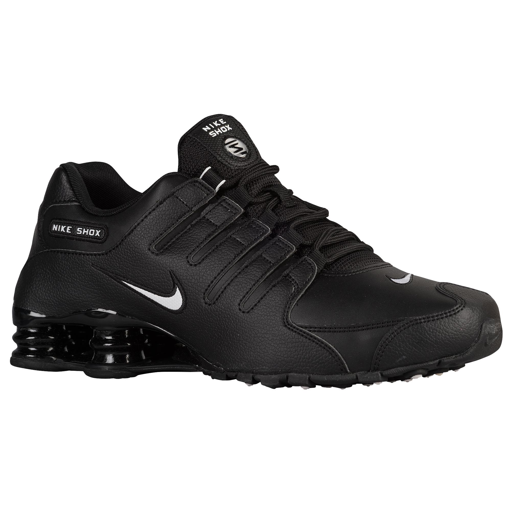Nike Rubber Shox Nz Running Shoes in Black/White (Black) for Men - Lyst