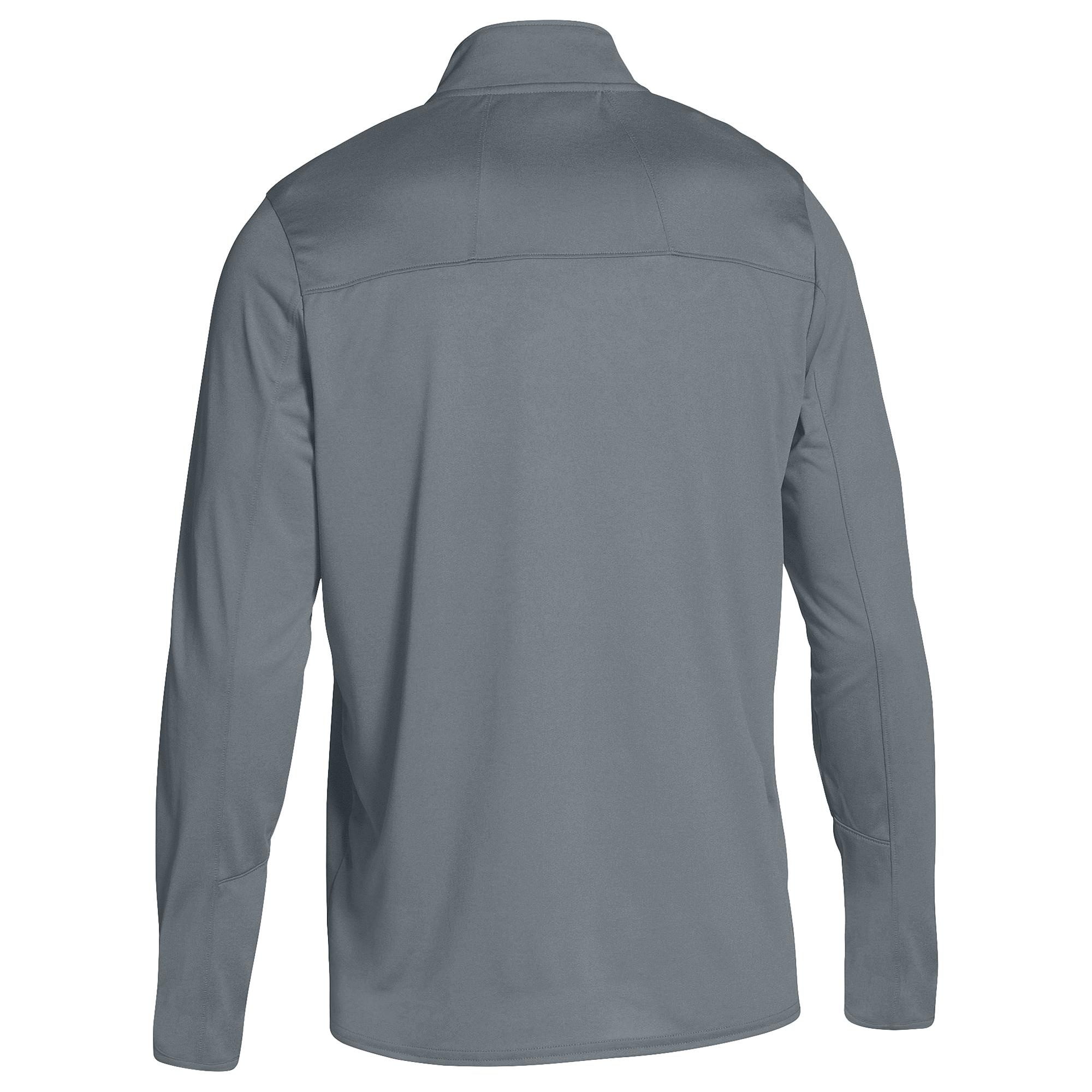 Under Armour Synthetic Team Locker 1/4 Zip in Carbon Heather/Black ...