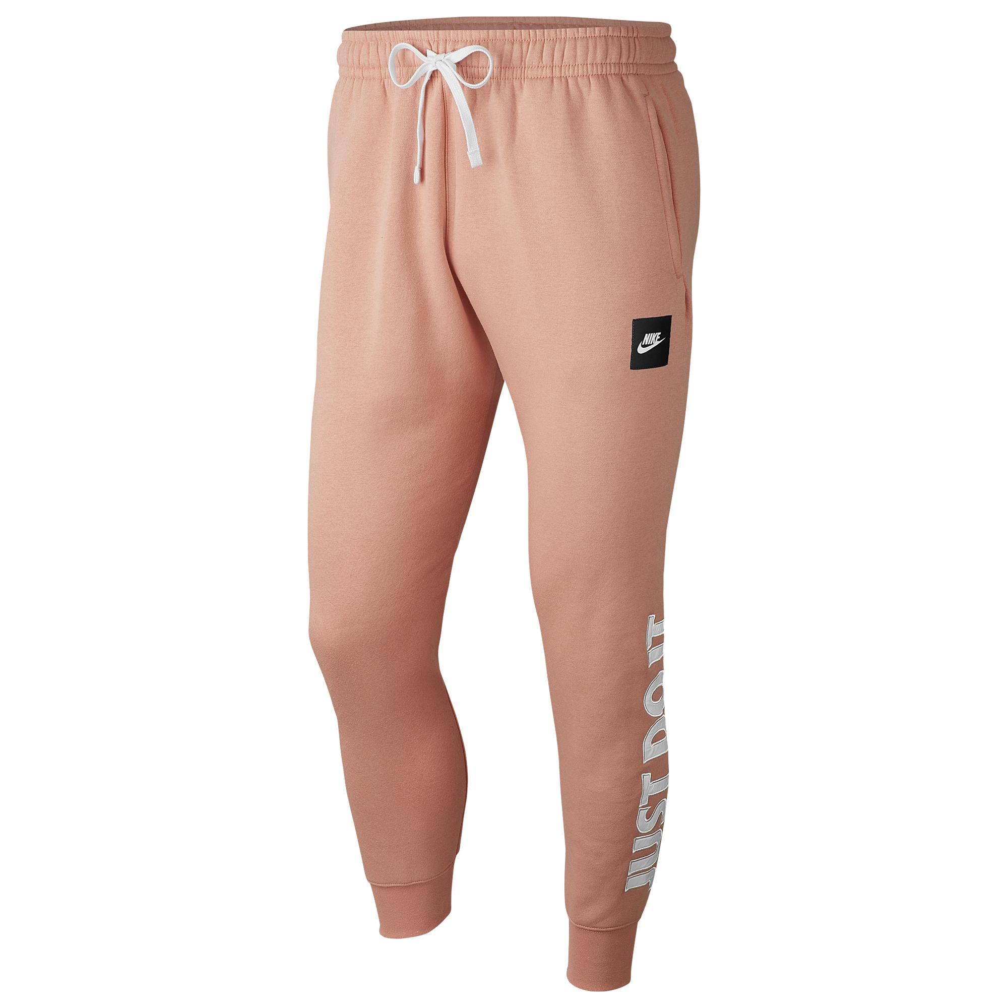 Nike Jdi + Mix Fleece Pants in Pink for 