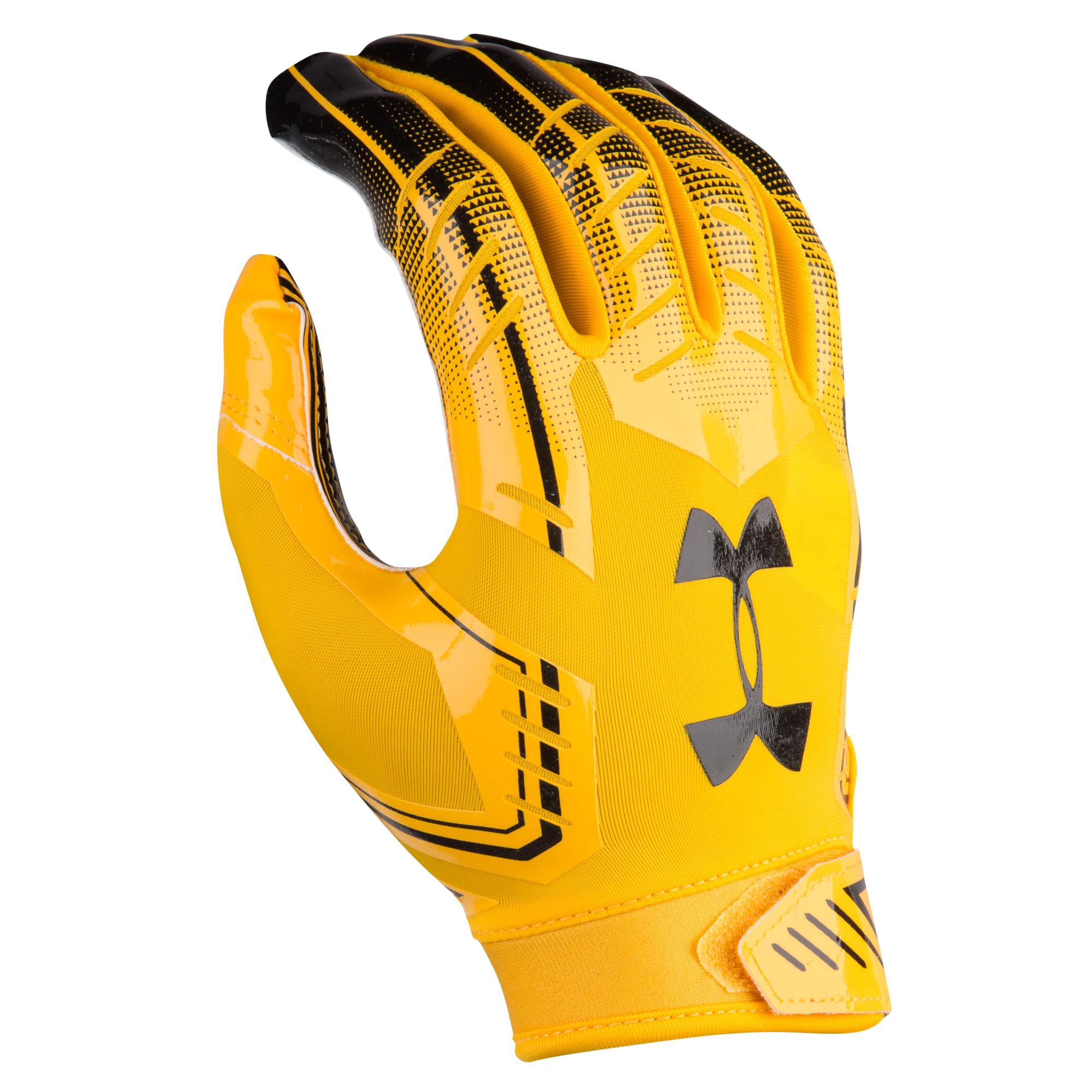 Yellow Under Armour Football Gloves Sweden, SAVE 55% - eagleflair.com