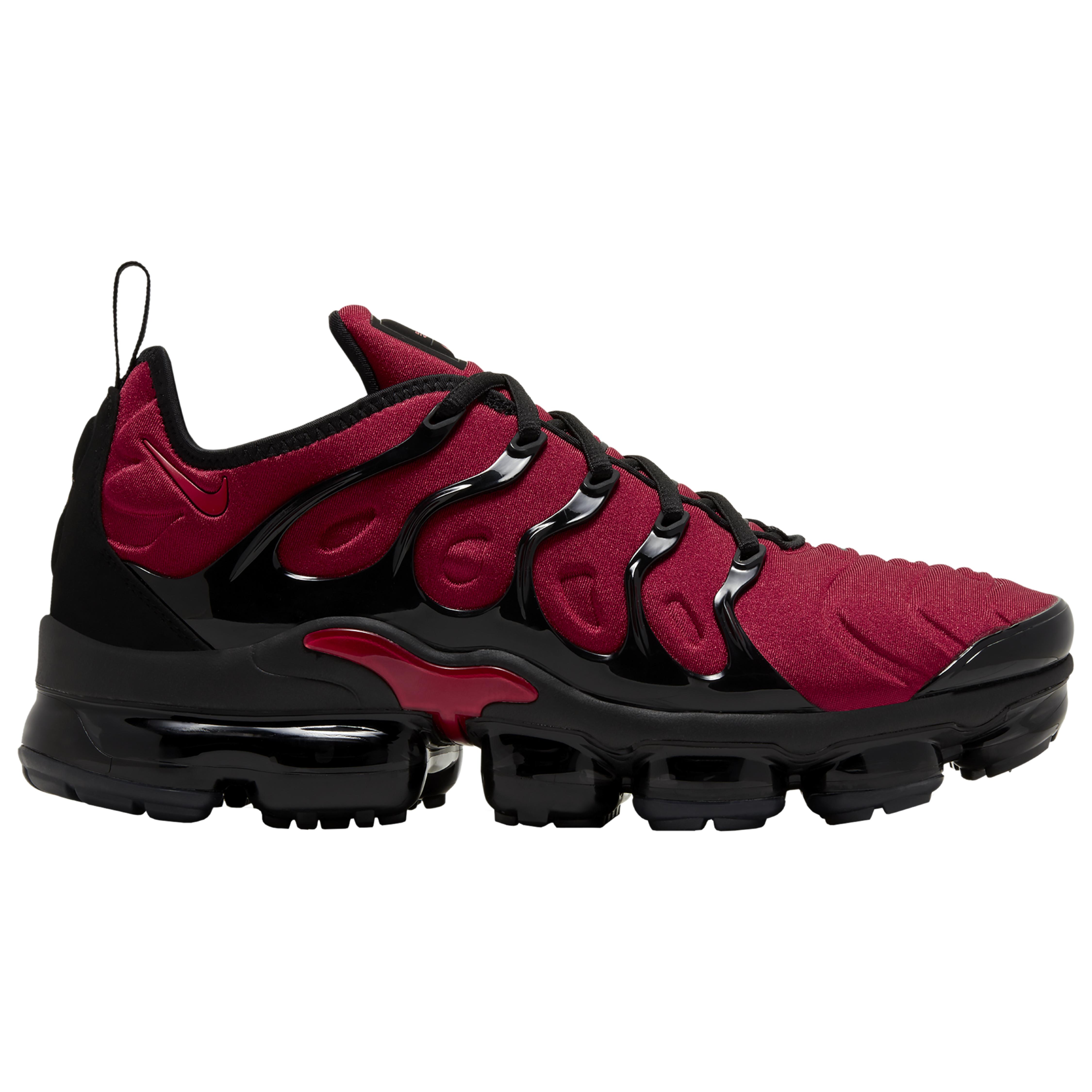 air vapormax plus black and red