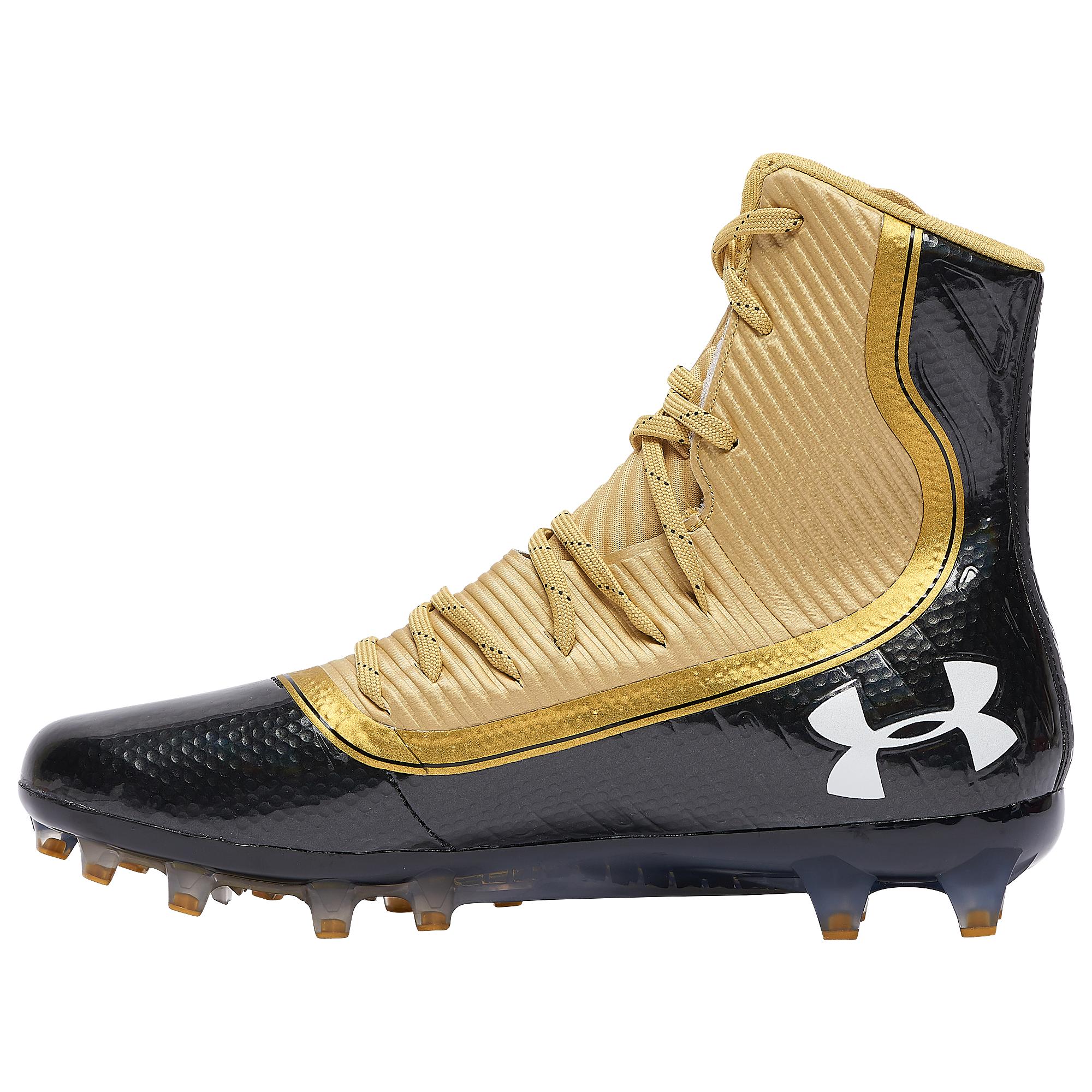 Gold under armour highlight hotsell cleats