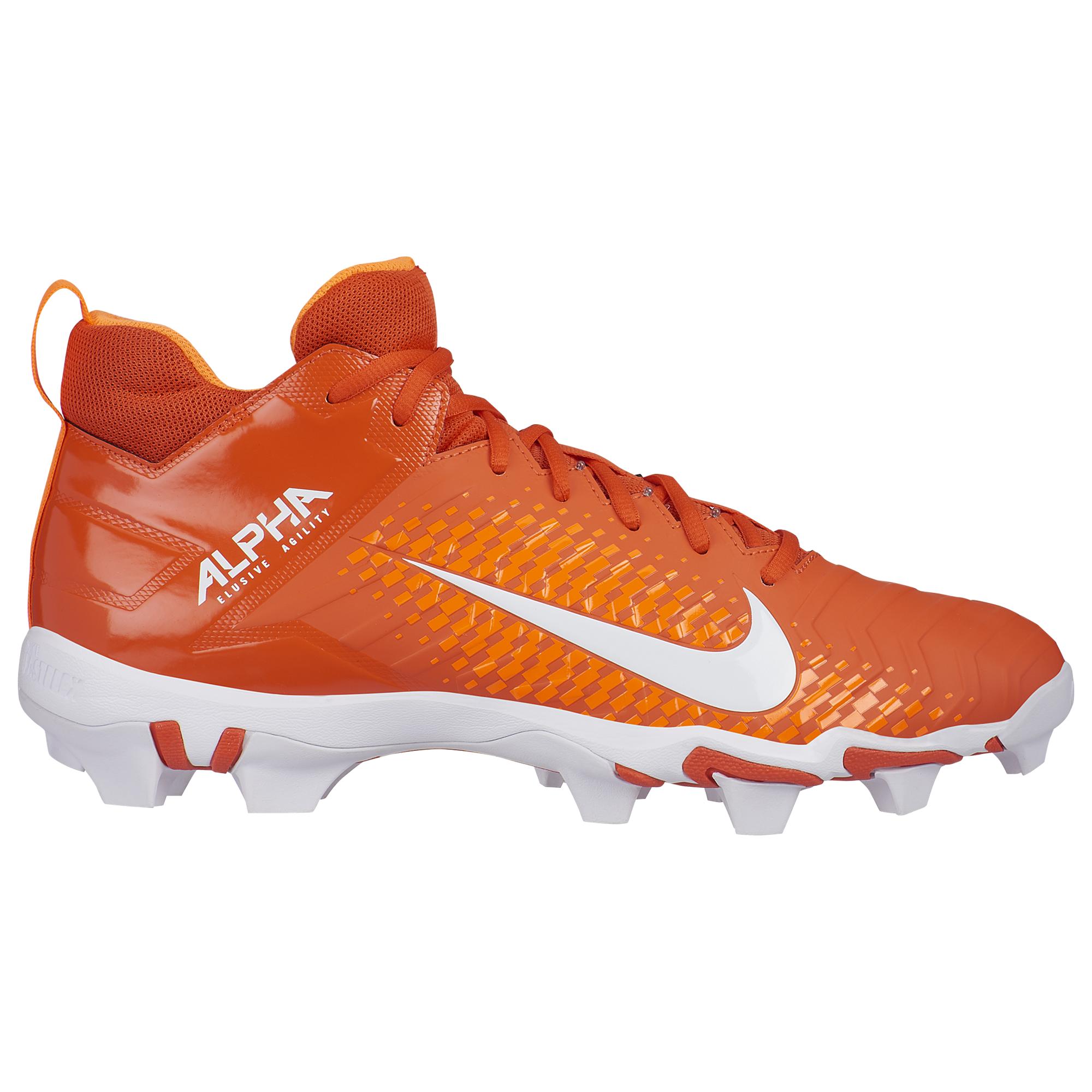 nike alpha menace orange