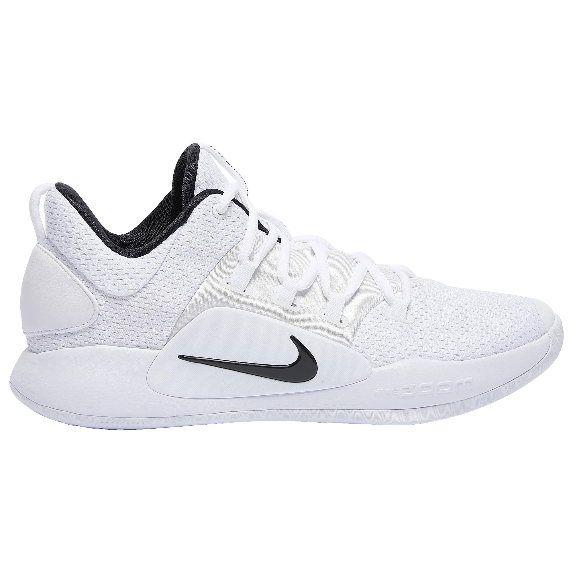 nike white low top basketball shoes