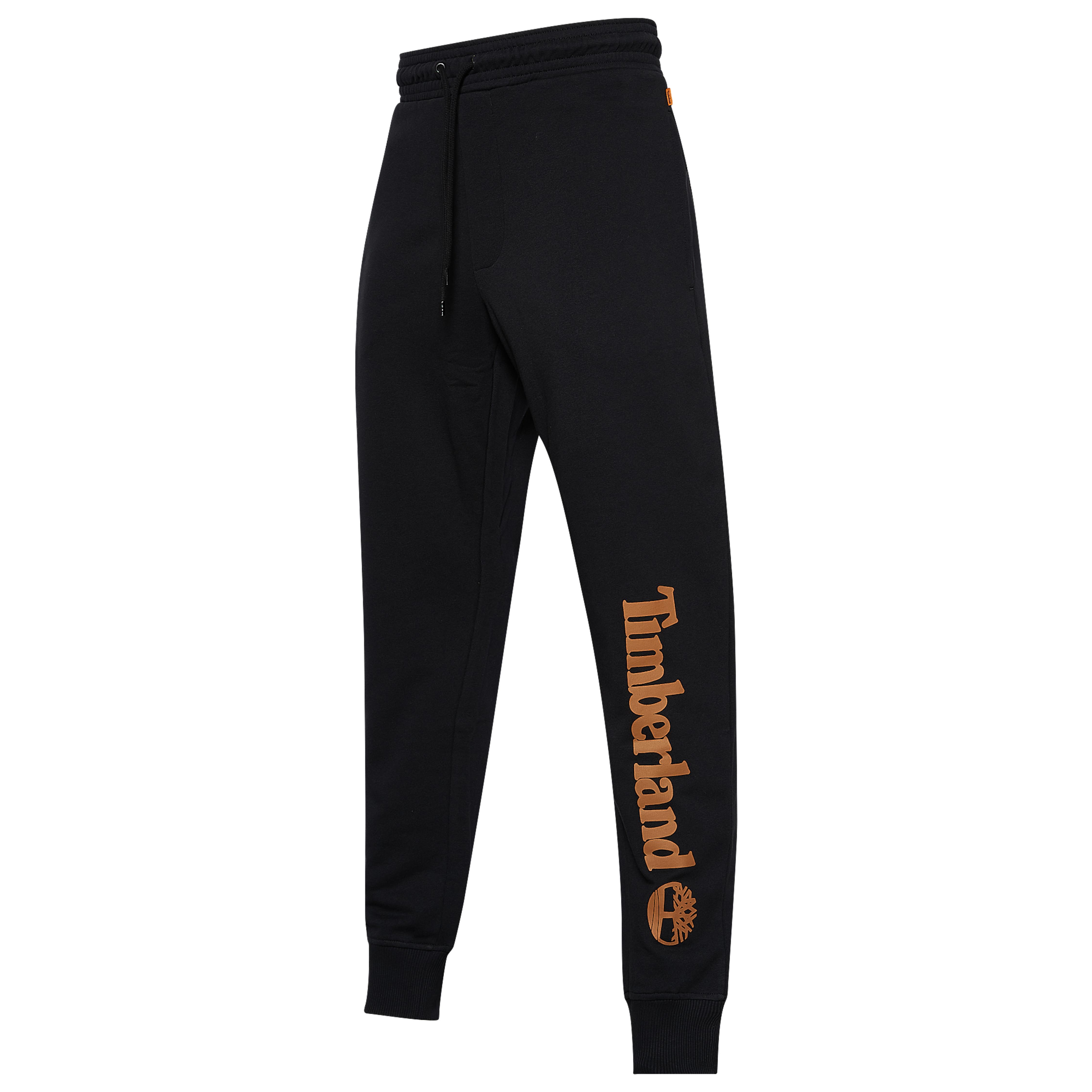 Timberland Cotton Core Tree Logo Sweatpants in Black for Men - Lyst