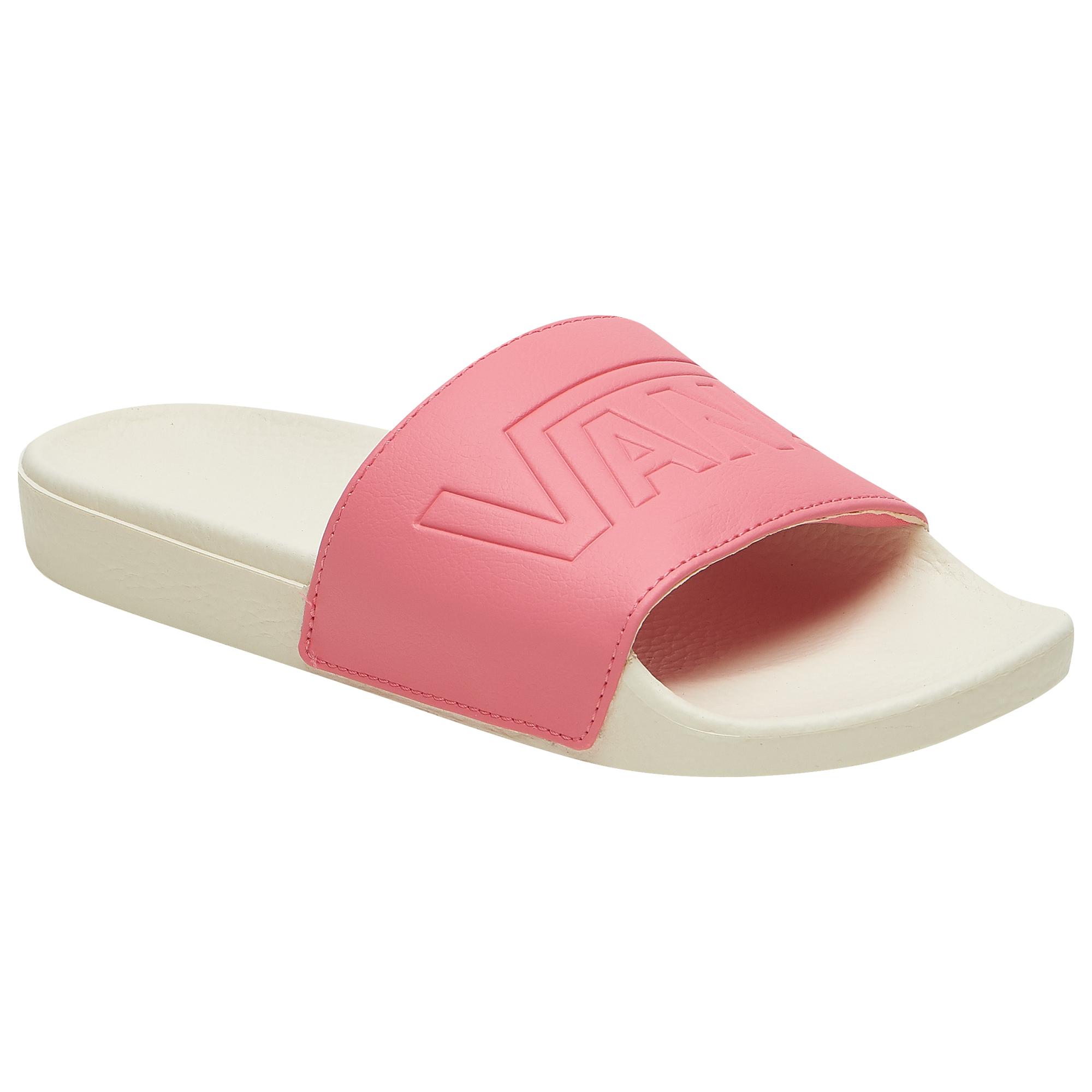 pink vans sandals