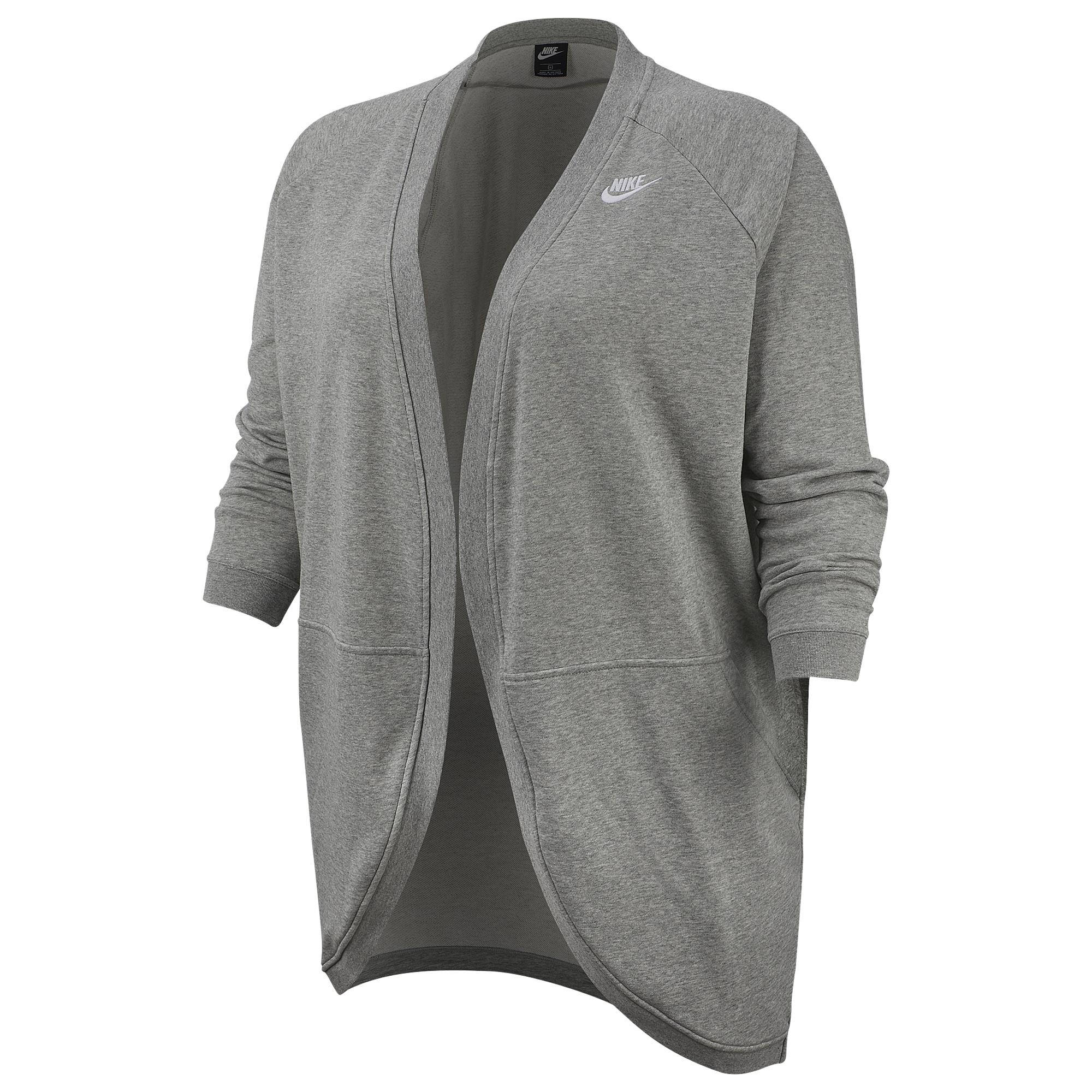 nike plus size cardigan