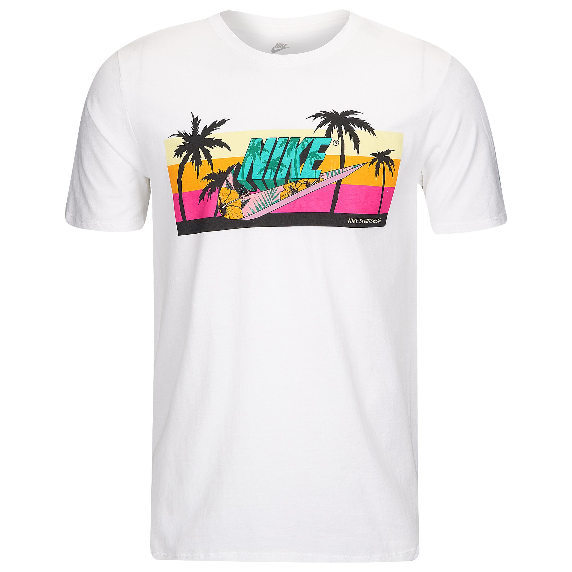 nike t shirt sunset