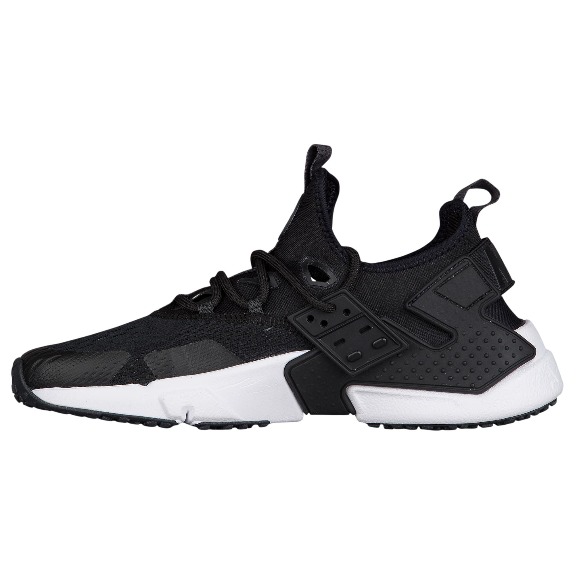 nike air huarache drift white black
