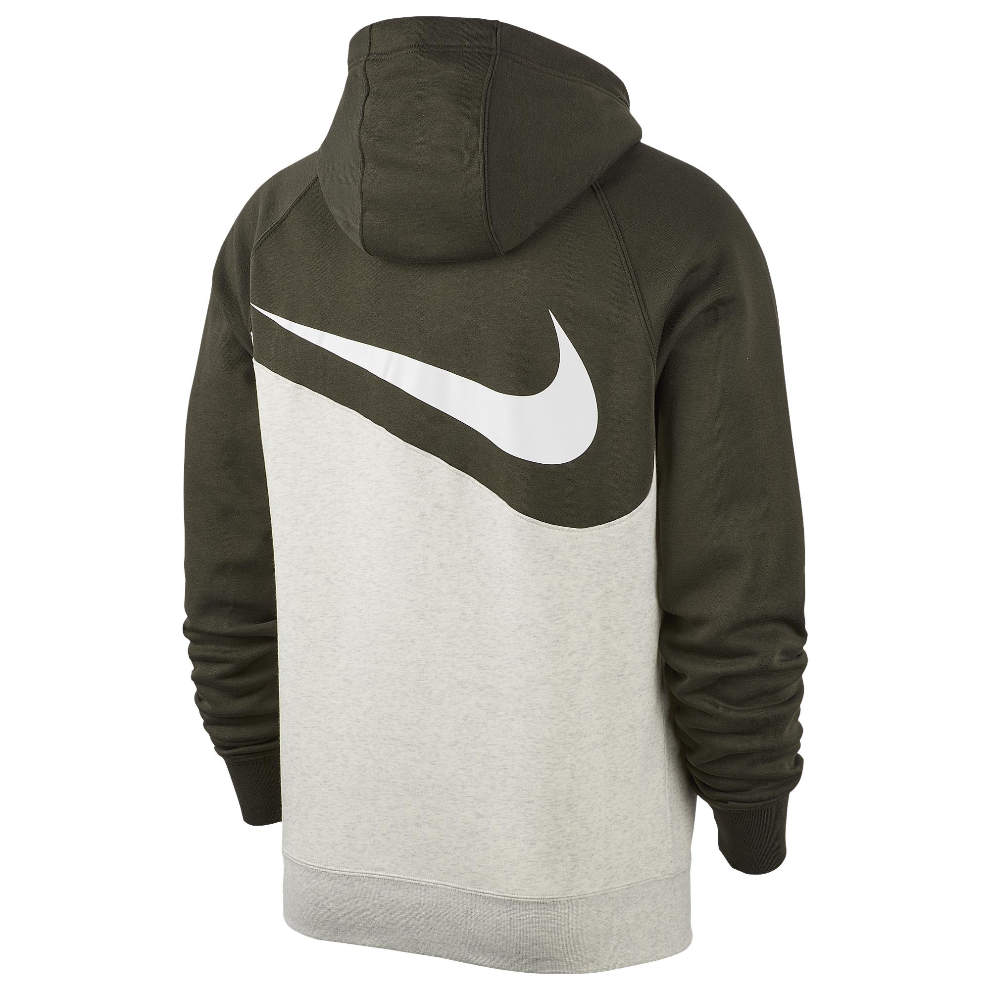 Nike Nsw Swoosh Hoodie in Gray for Men - Lyst