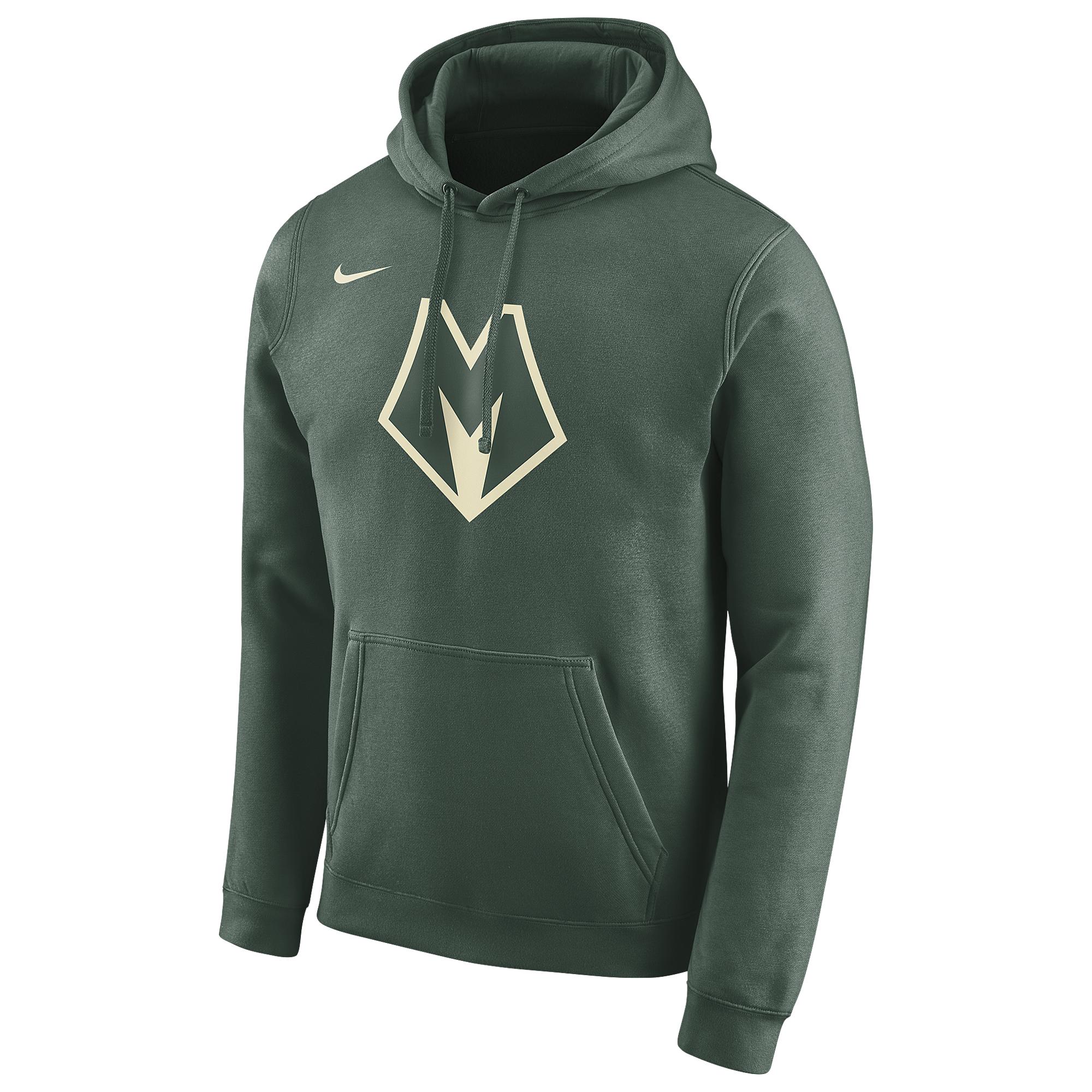 Nike Fleece Nba City Edition Hoodie in Green for Men - Save 19% - Lyst