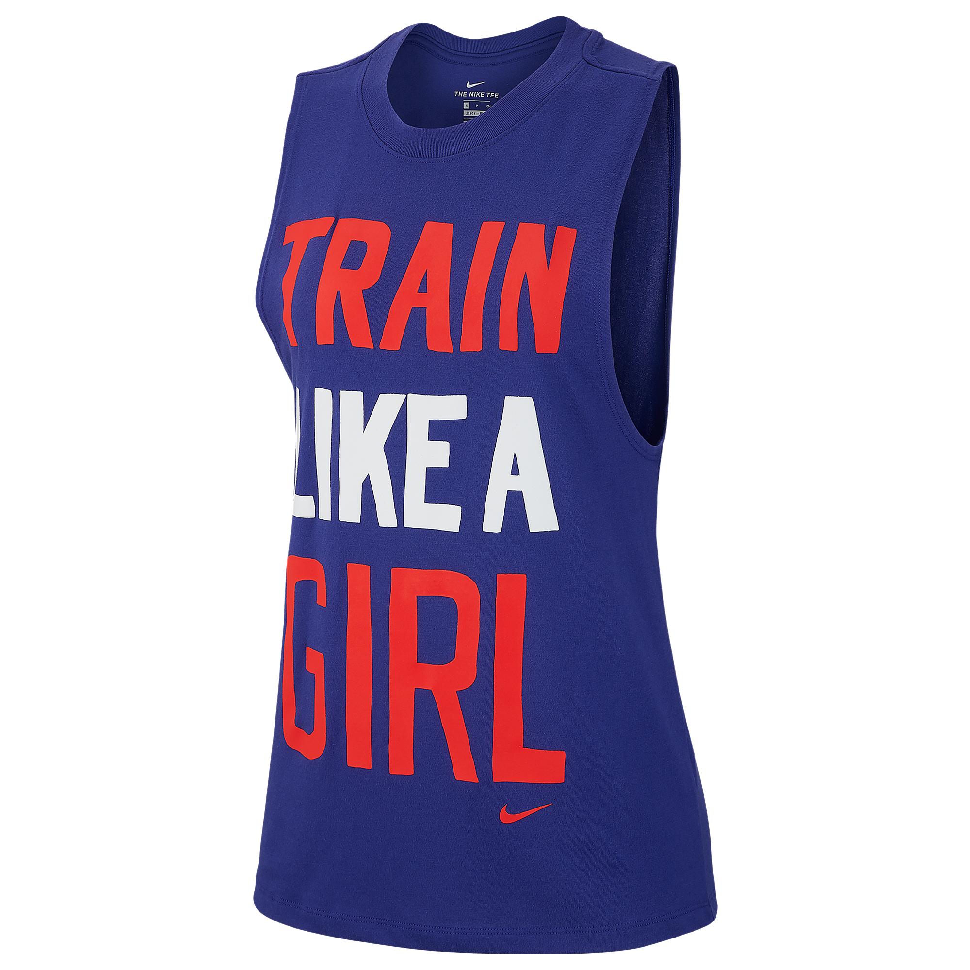 nike train like a girl tank
