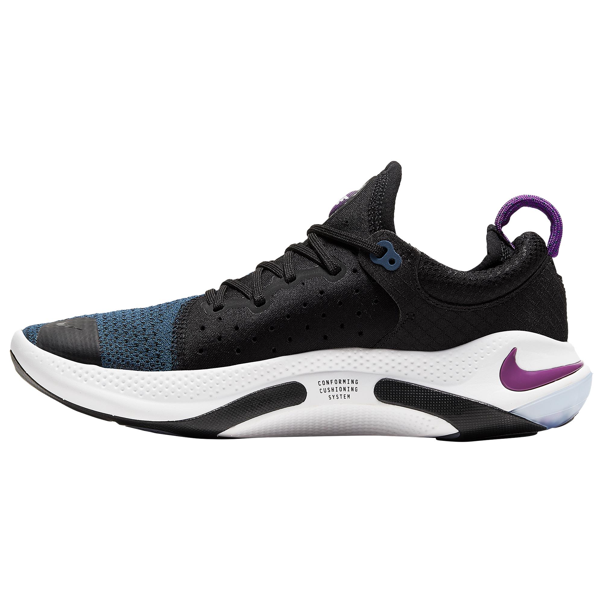 Nike Felt Joyride Run Flyknit in Black/Black/Vivid Purple (Black) - Save 15% - Lyst