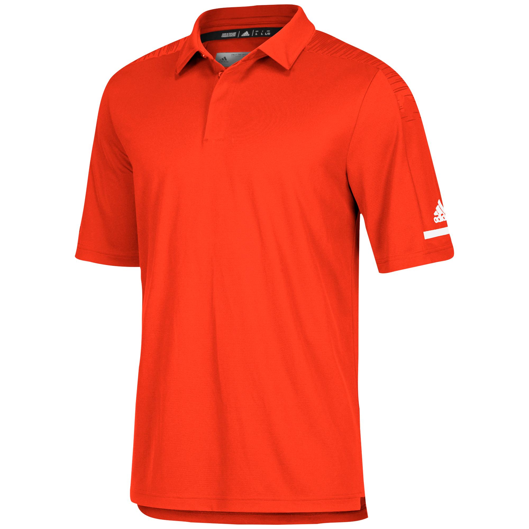 adidas Team Iconic Coaches Polo Shirt in Orange for Men Lyst