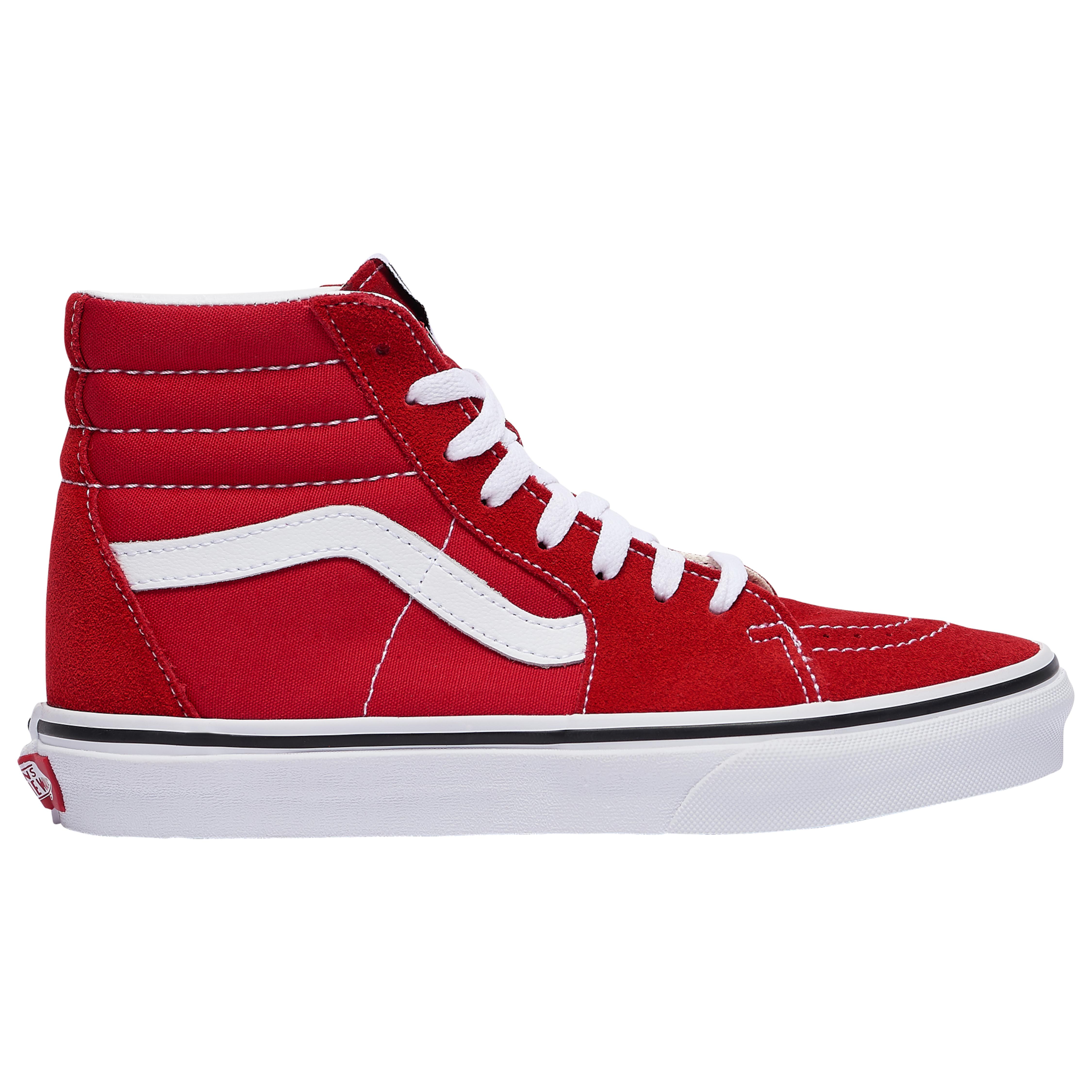 sk8 red vans