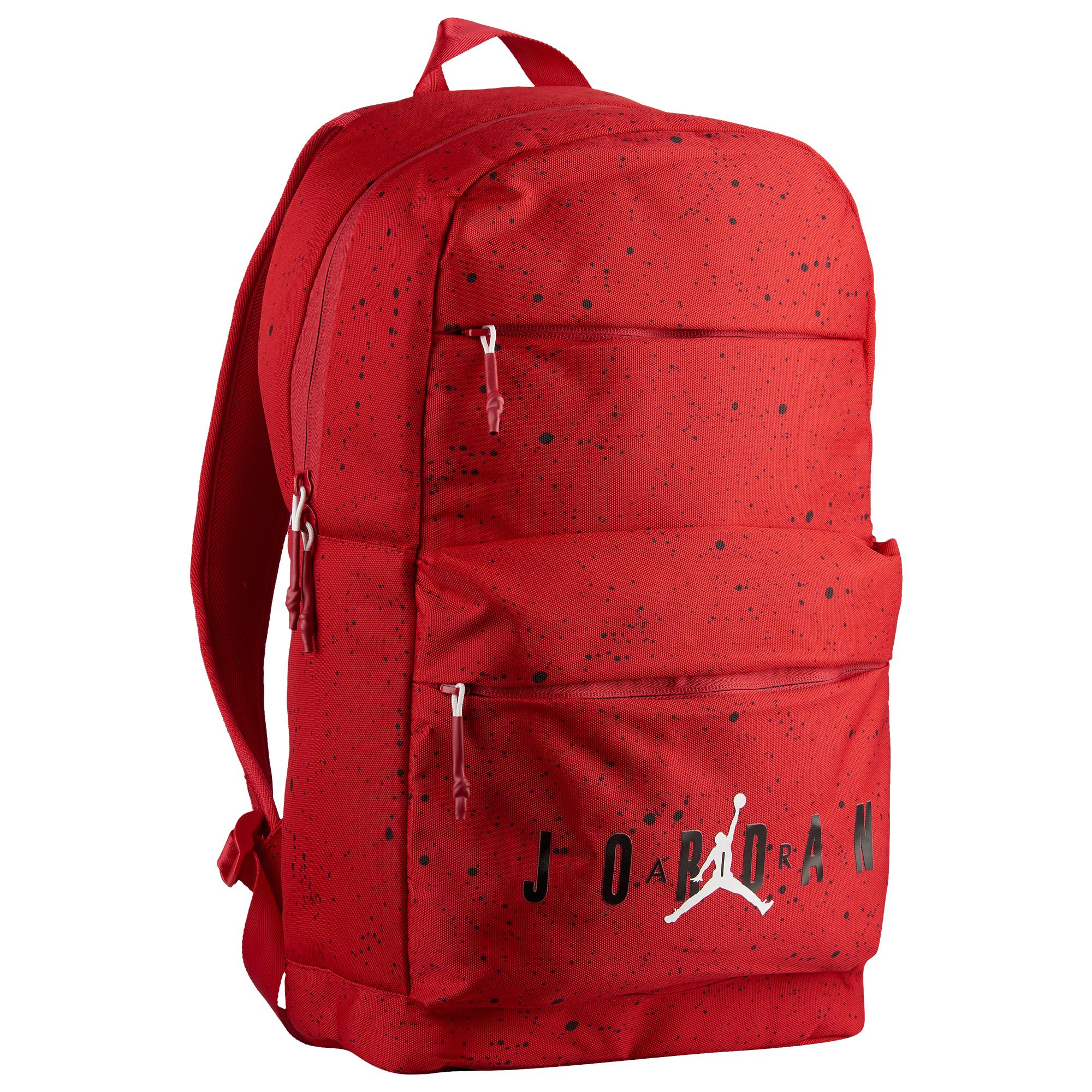 jordan air splatter backpack