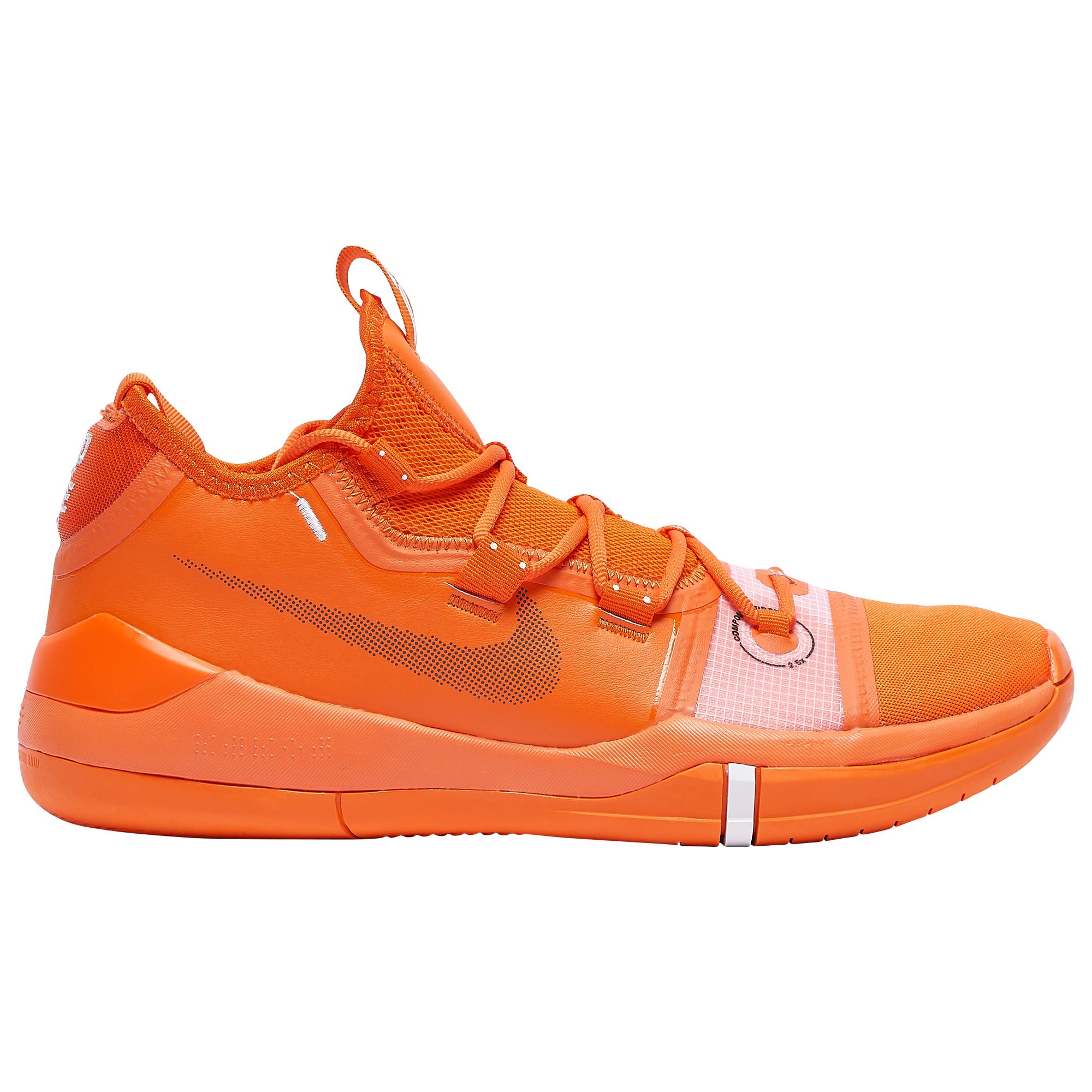 all orange basketball shoes