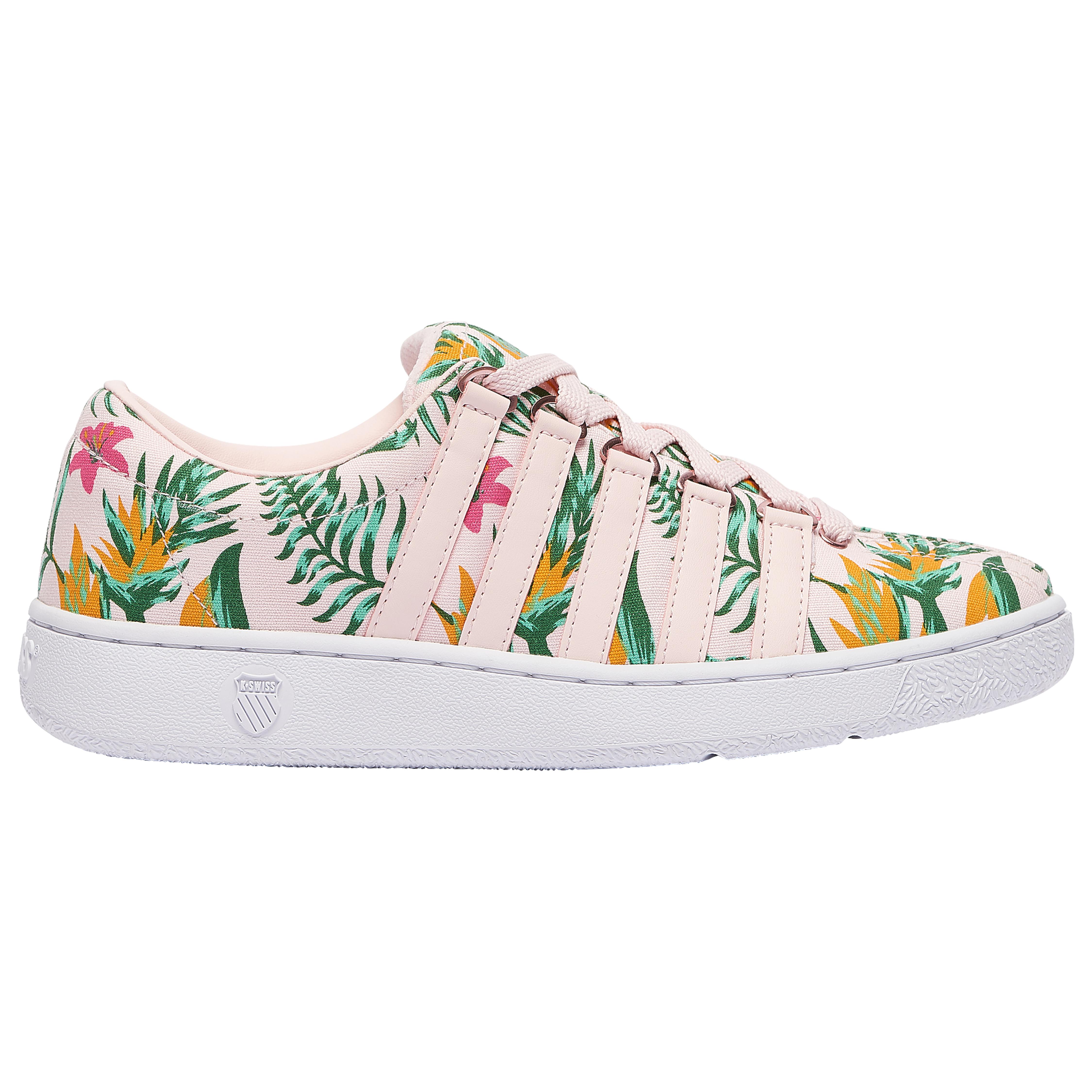 k swiss pink and white