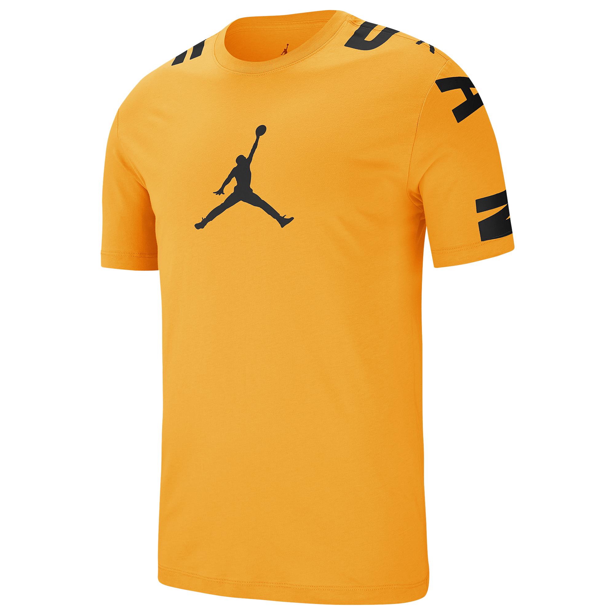 yellow jordan shirt