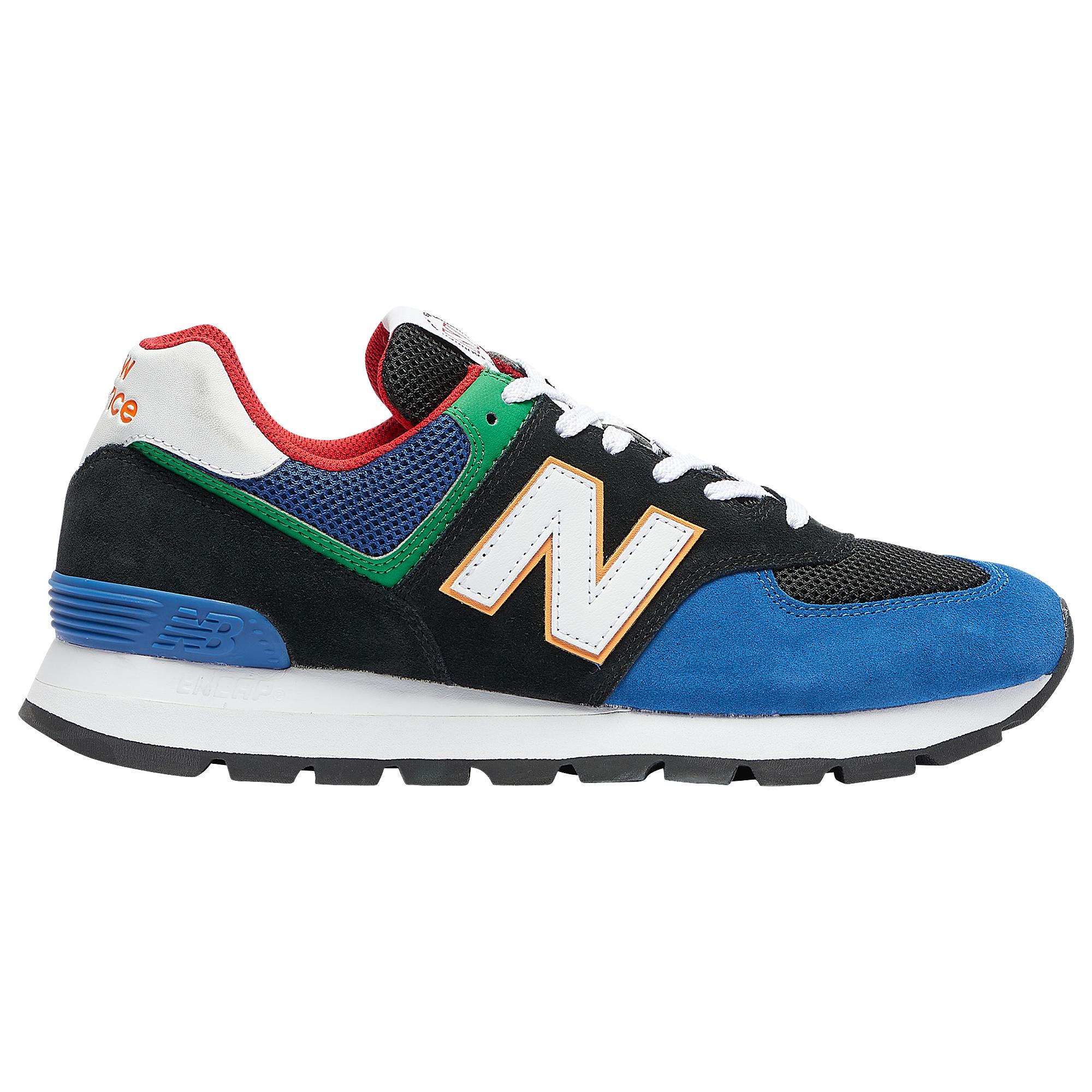New Balance Suede 574 Rugged in Blue for Men - Save 7% - Lyst