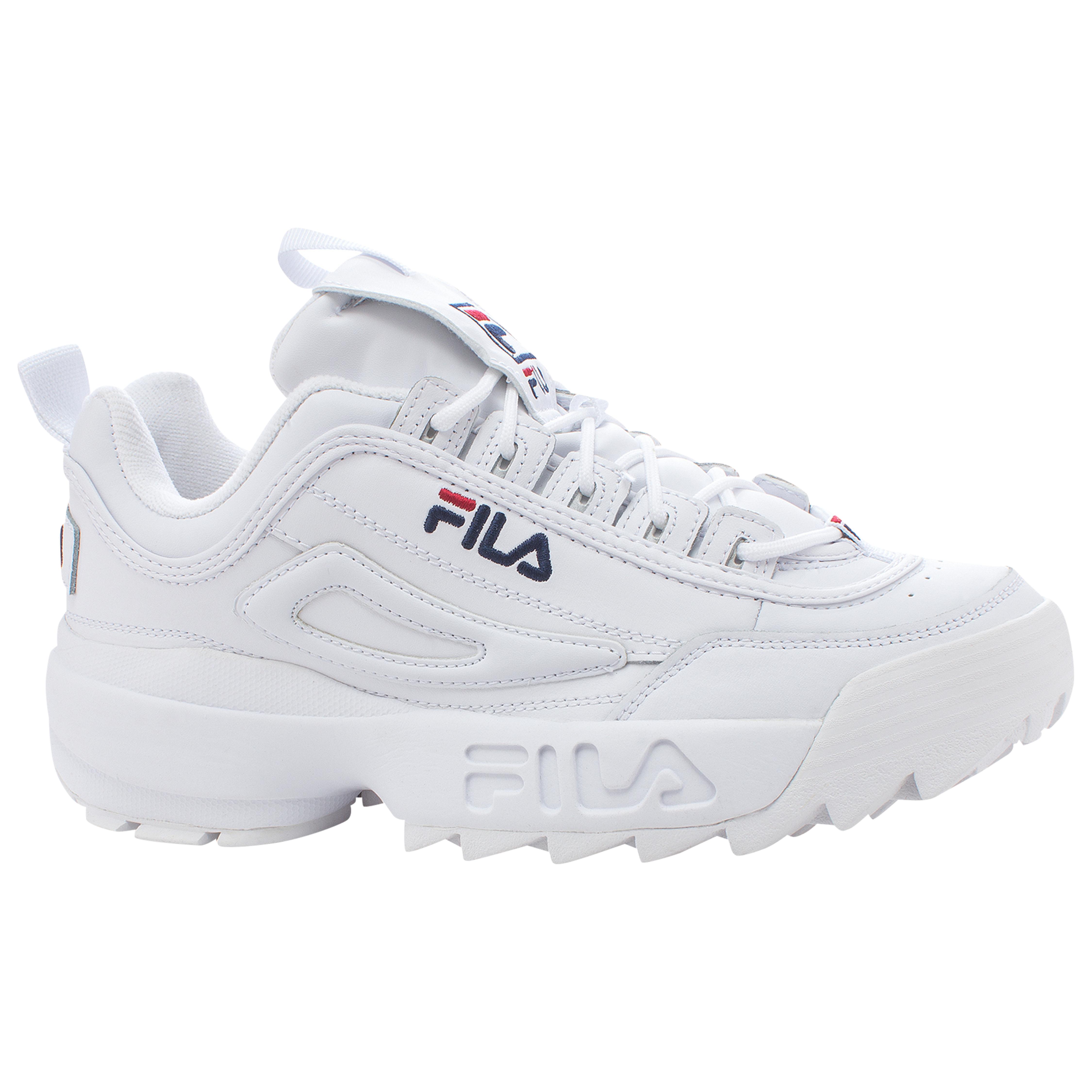 Fila Leather Disruptor Ii in White for Men - Lyst