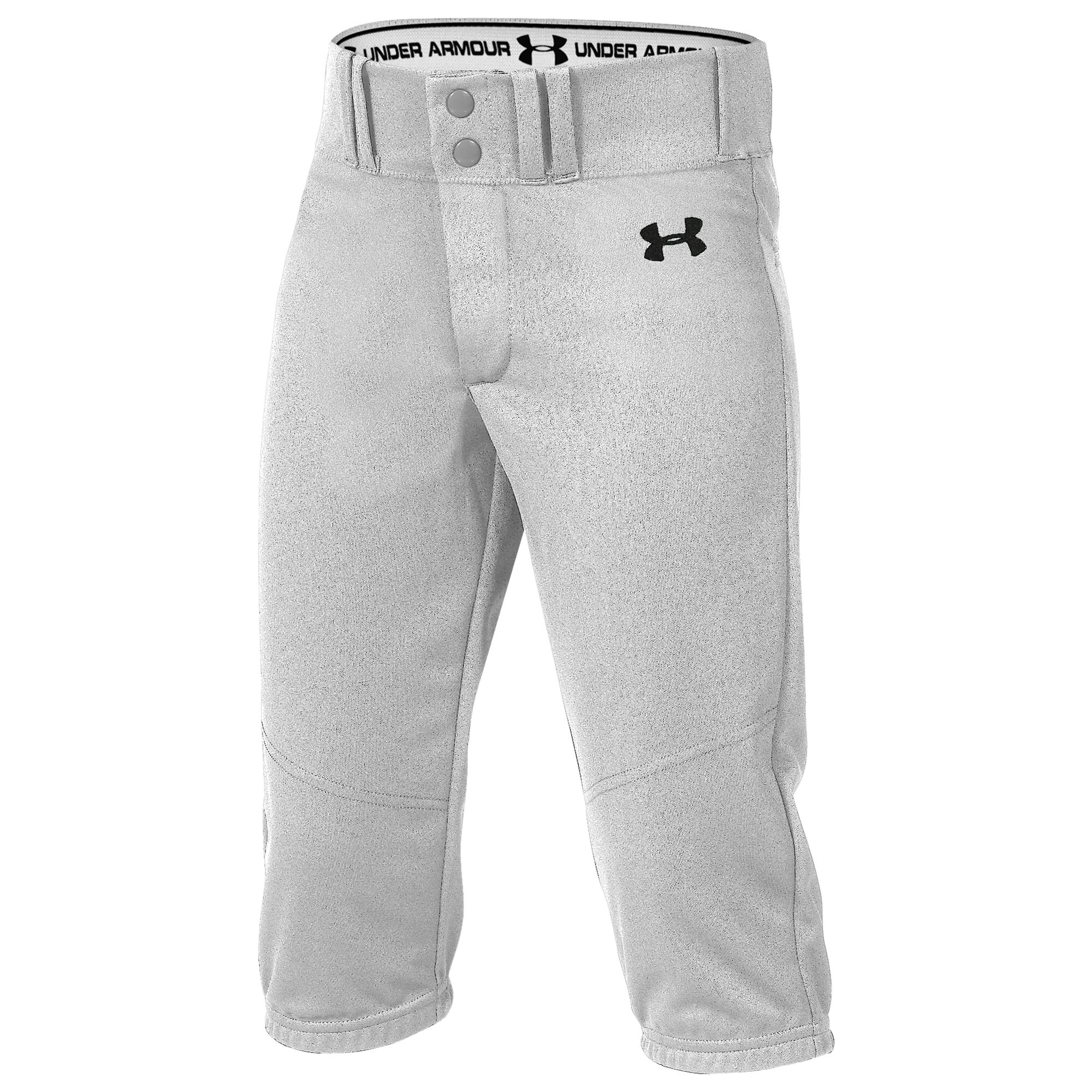 under armour baseball pants black