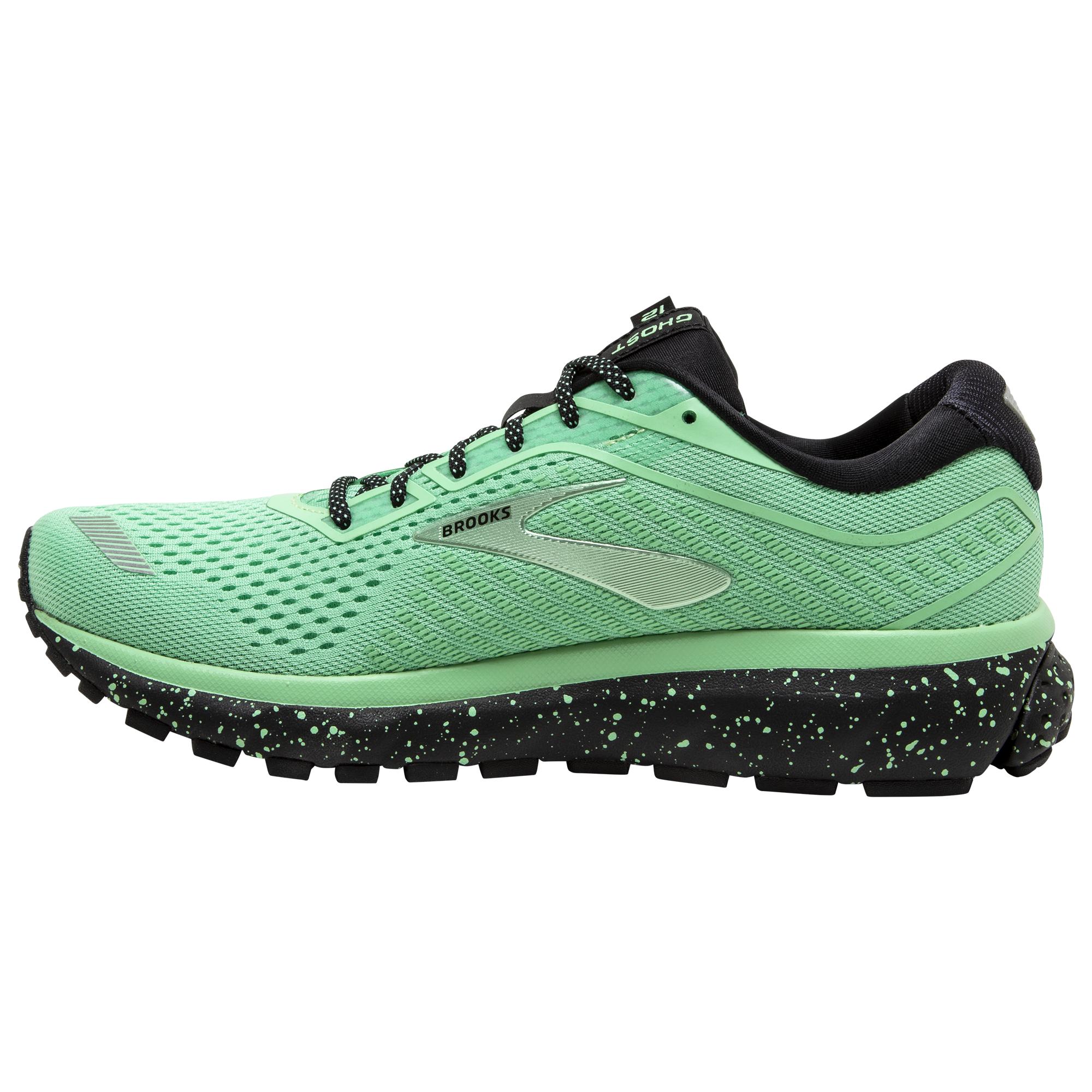 Brooks Ghost 12 Running Shoes in Green 