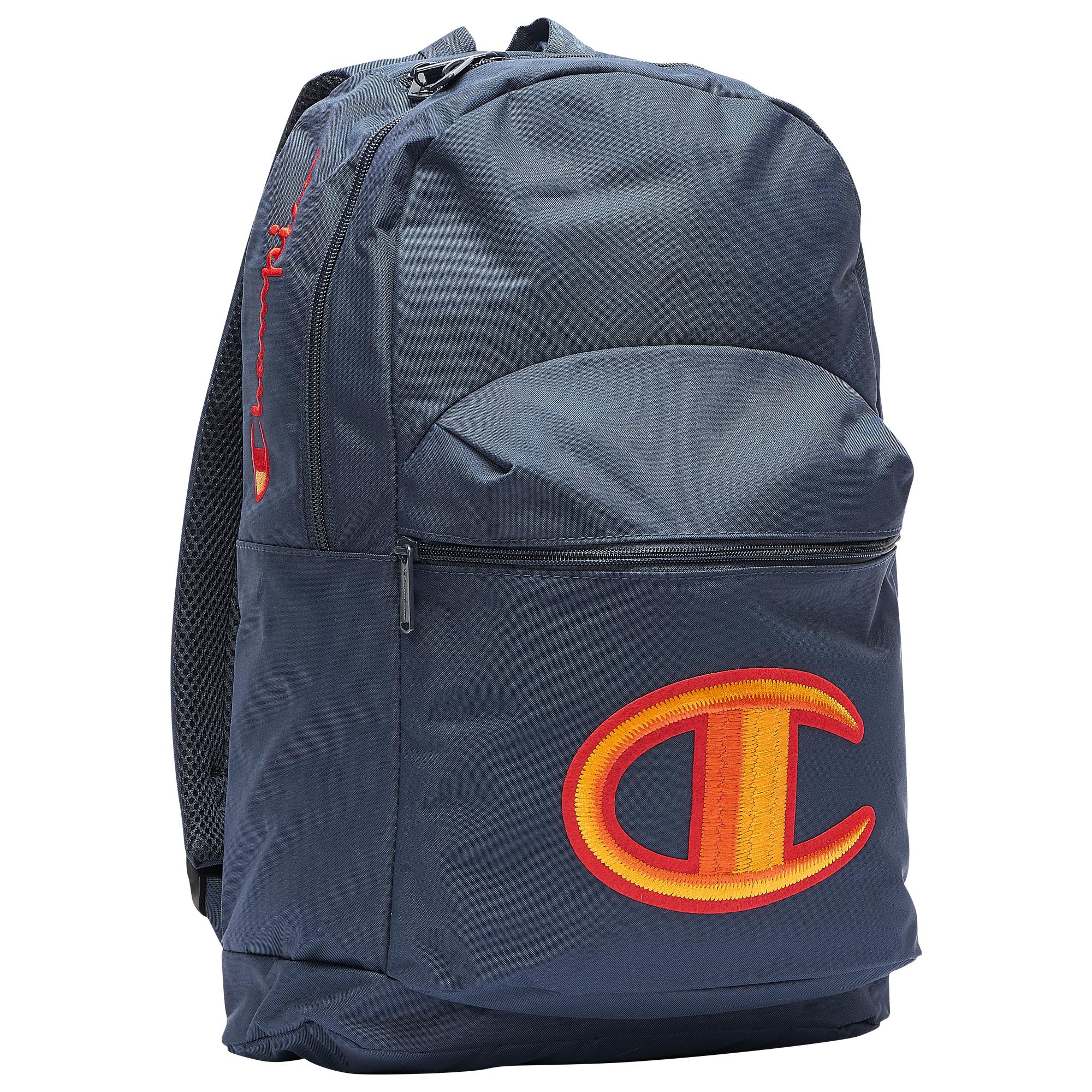 champion backpack navy blue